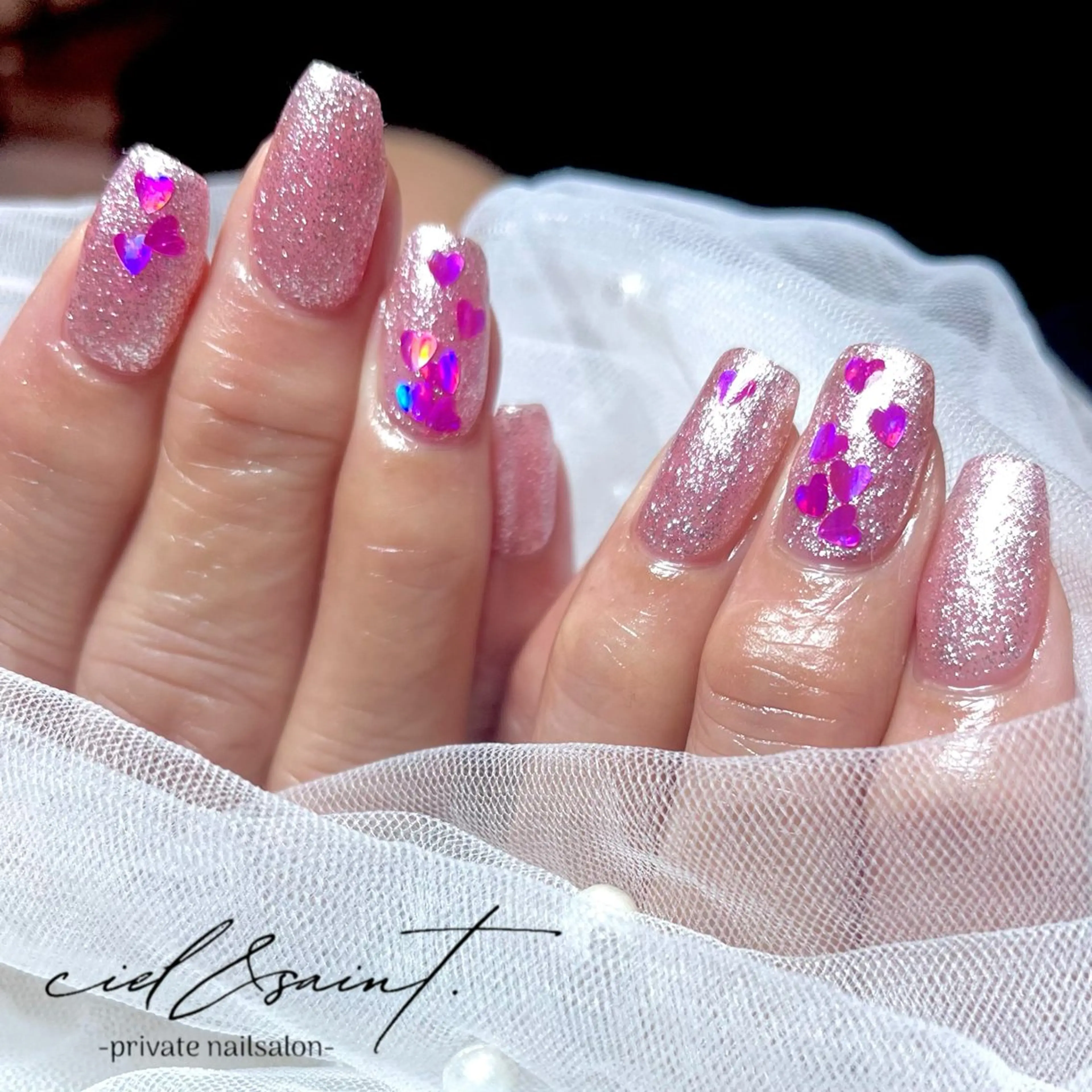 ネイル ハンドネイル nail salon ciel&saintのネイルデザイン