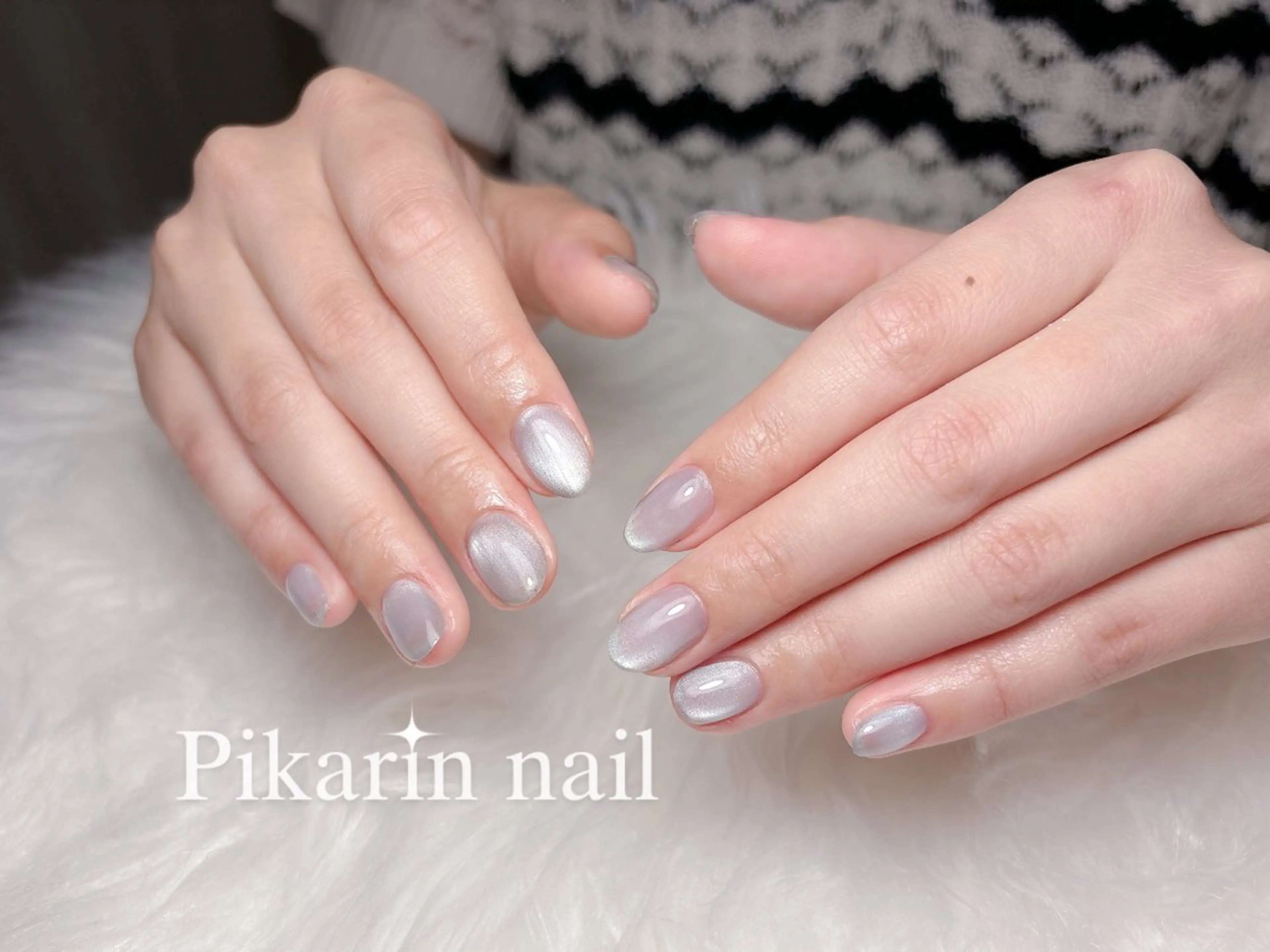 ネイル マグネットネイル 🌟Pikarin Nail🌟のネイルデザイン