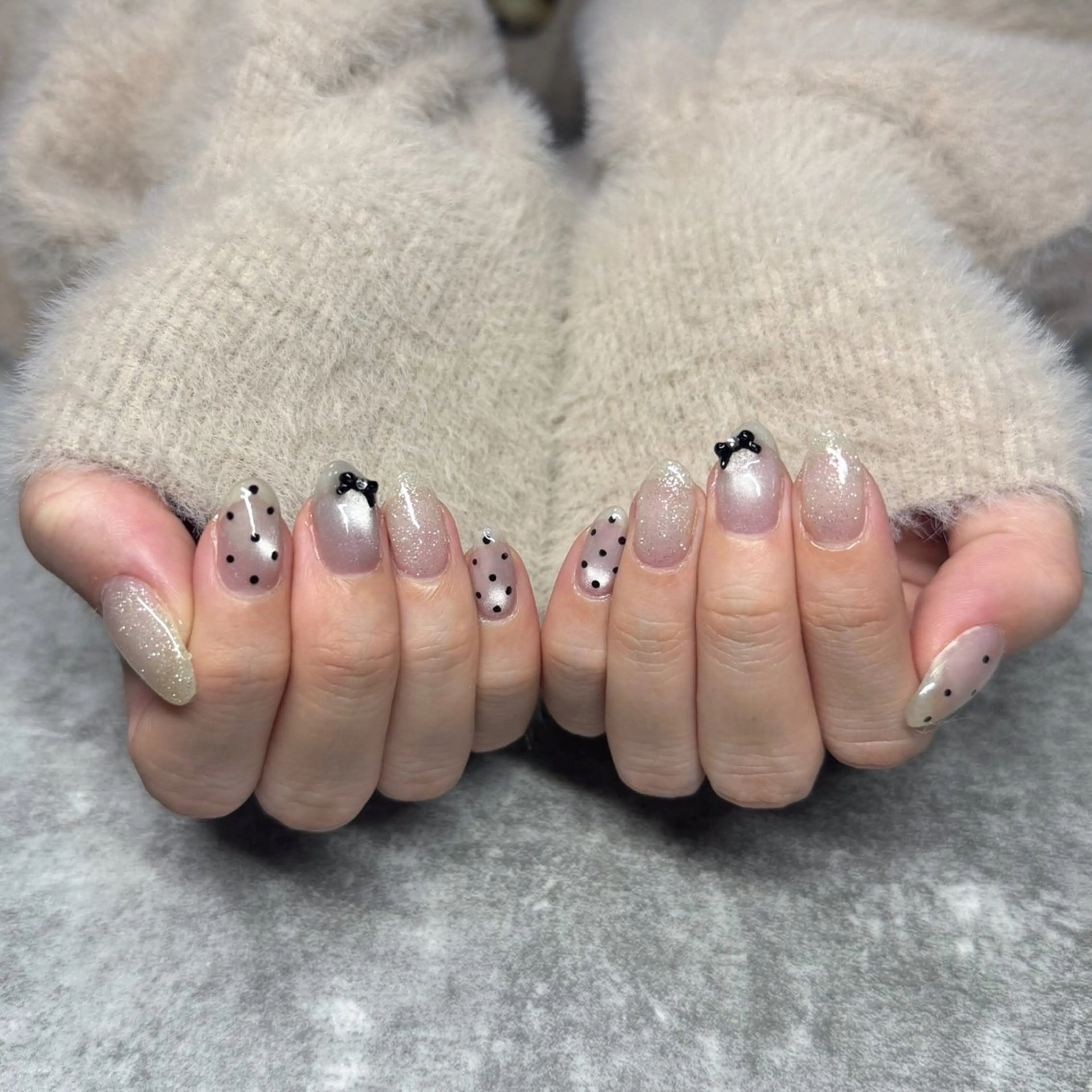 ネイル ハンドネイル ﾊﾗ ｱｲｶのネイルデザイン