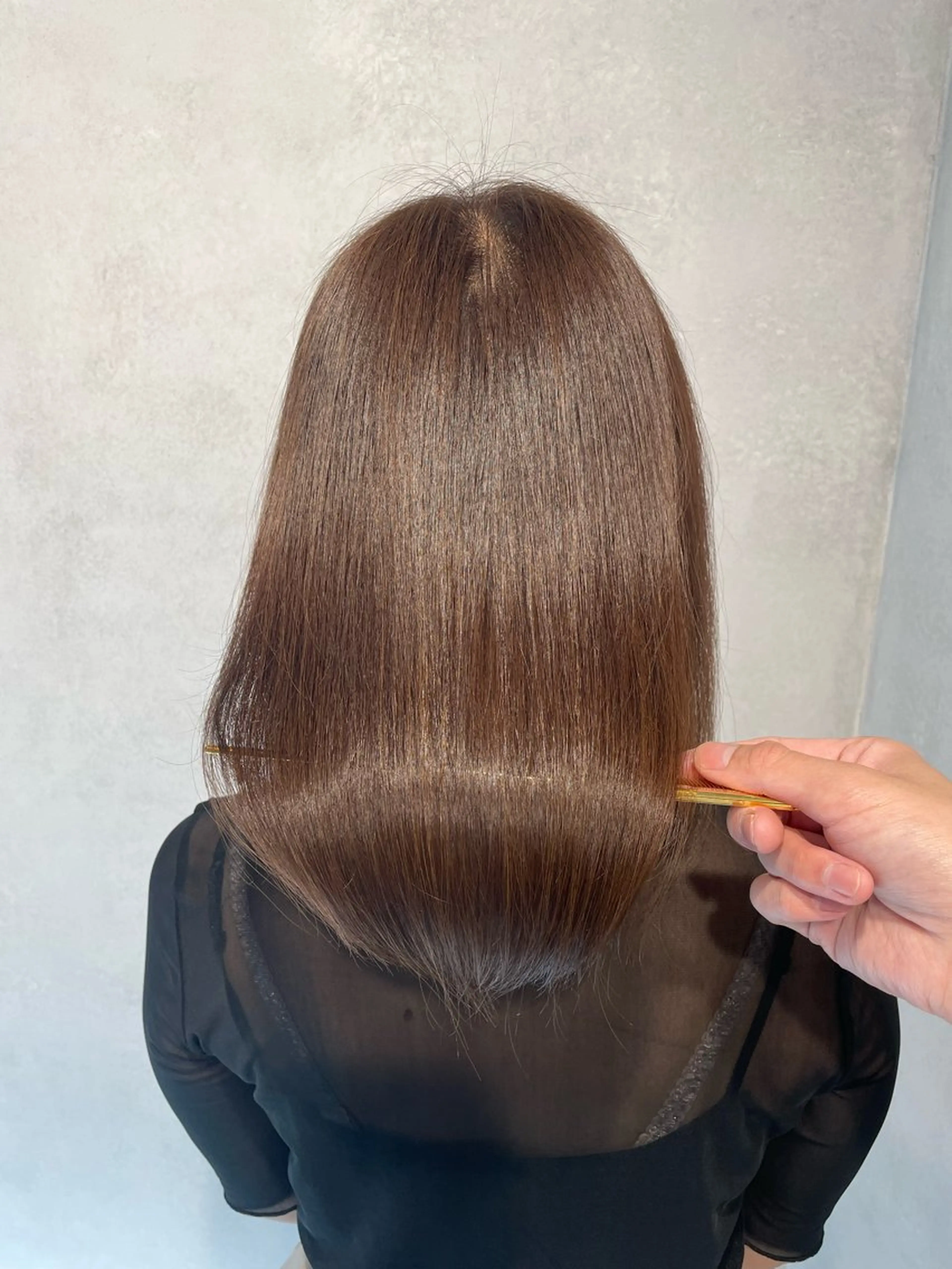 ミディアム 髪質改善 カット ヘアカラー トリートメント ✨髪質改善✨美髪 矯正🫧小泉のヘアスタイル