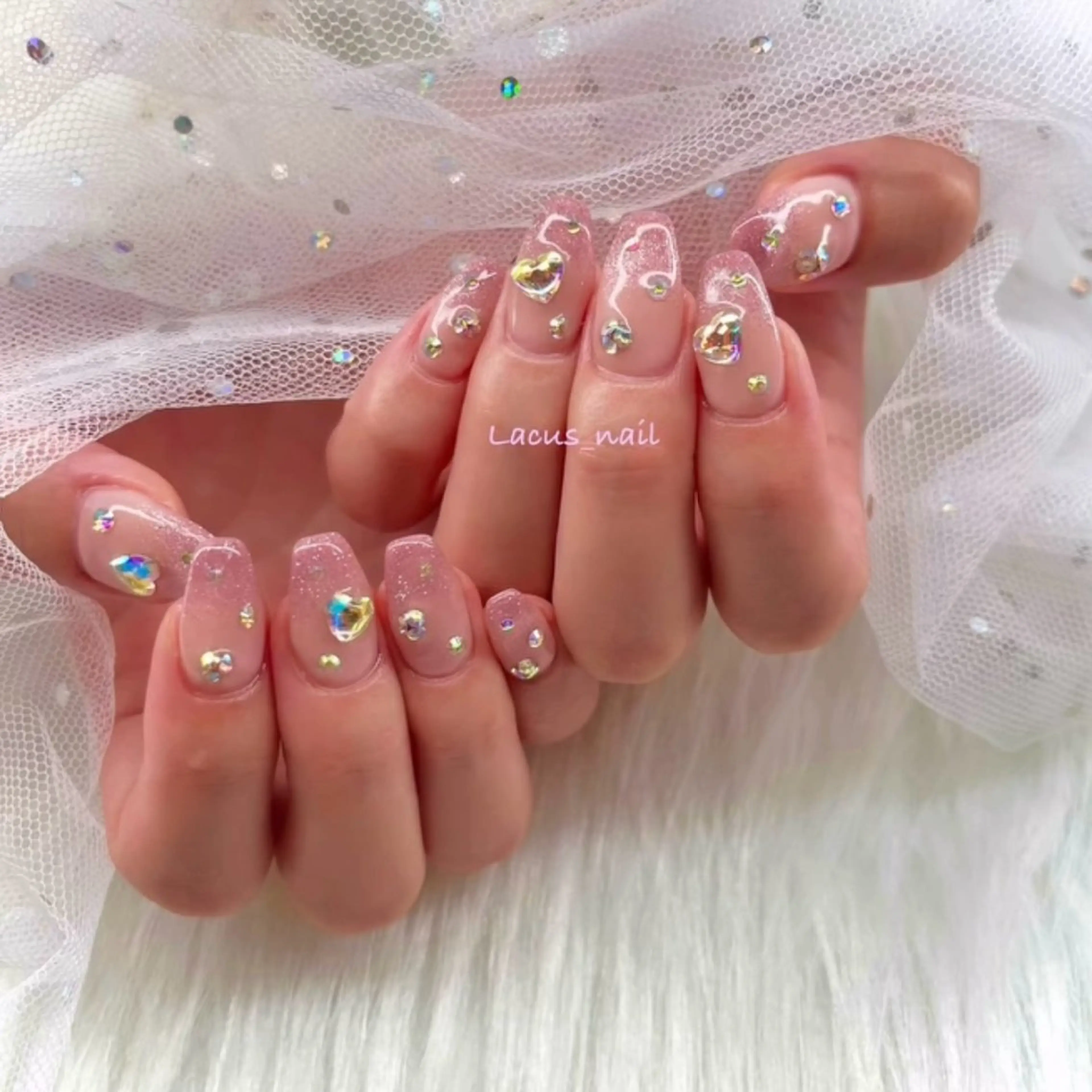 ネイル アートネイル ジェルネイル Nail Salon Lacusのネイルデザイン