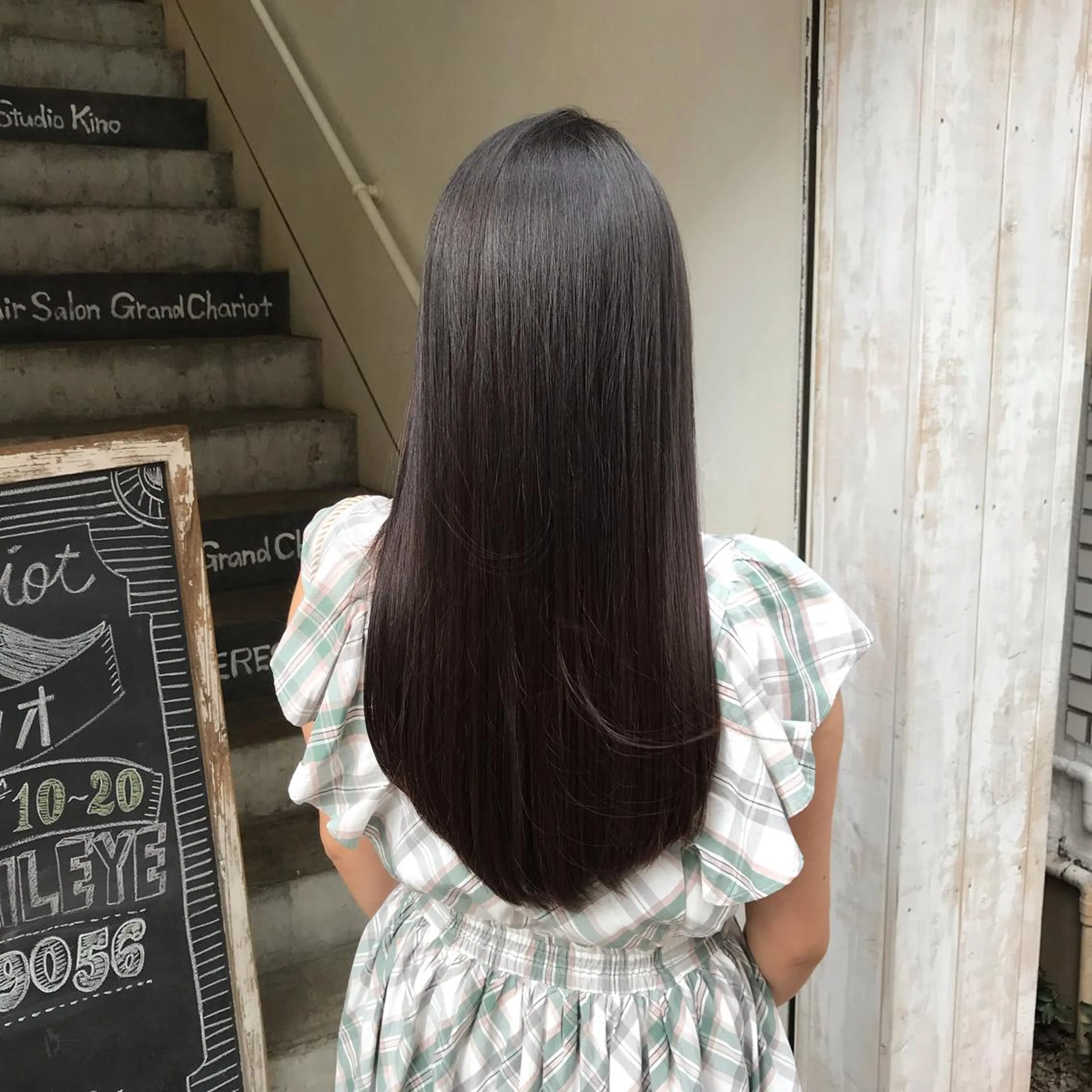 ロング 【指名No1】飯塚 宏美のヘアスタイル