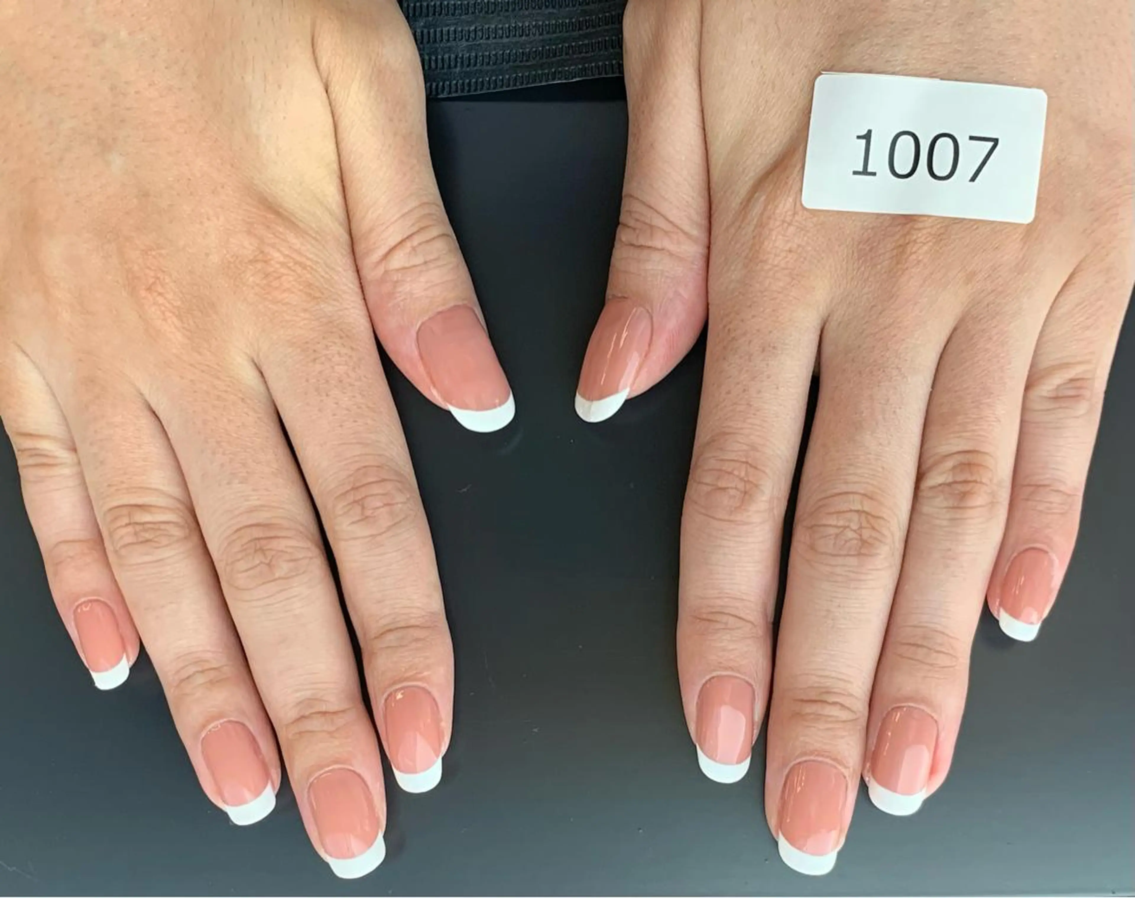 ネイル フレンチネイル ⭐︎休業中の練習⭐︎ JNA認定講師髙橋のネイルデザイン