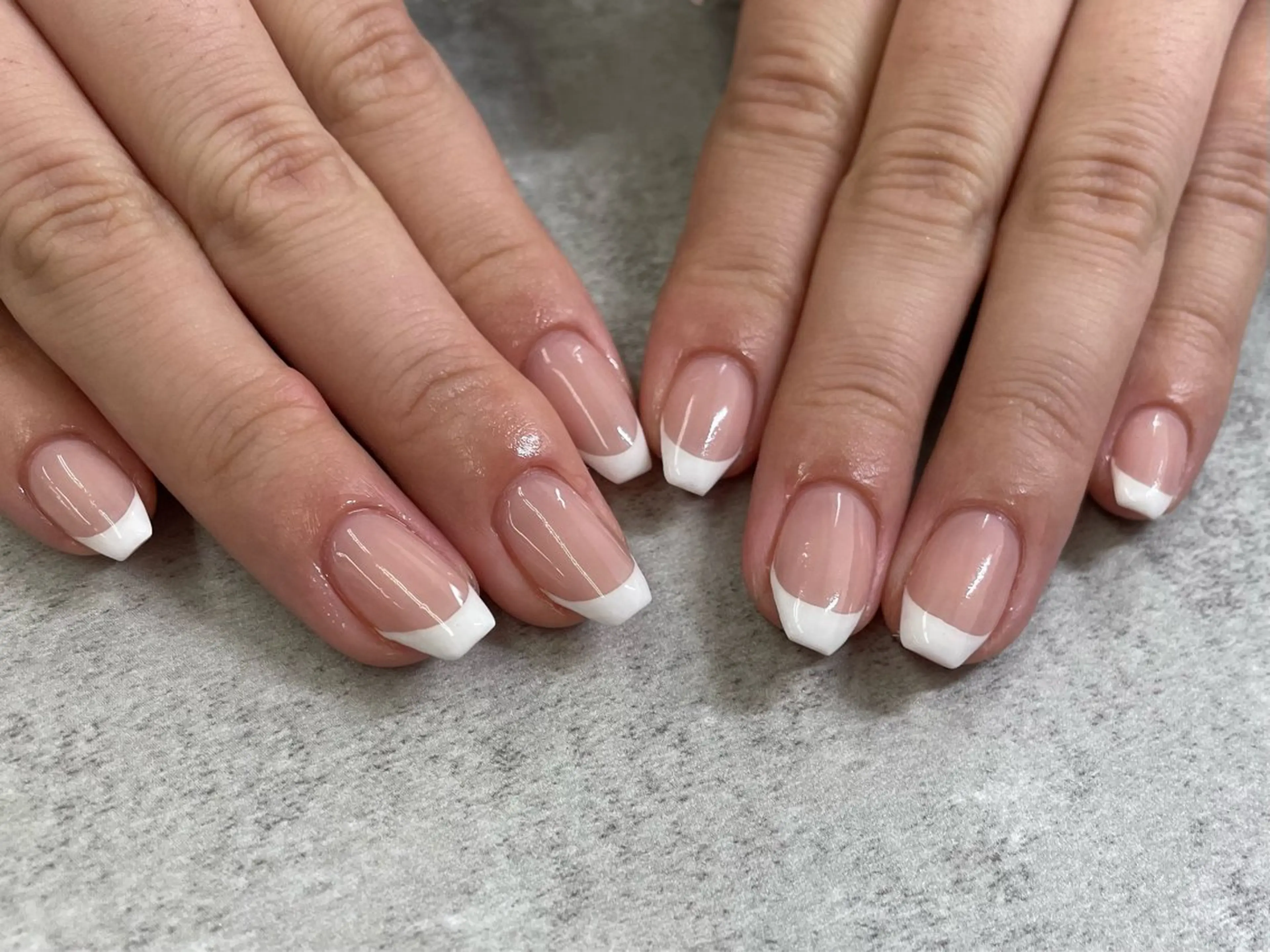 ネイル フレンチネイル Nailsalon Puttiのネイルデザイン