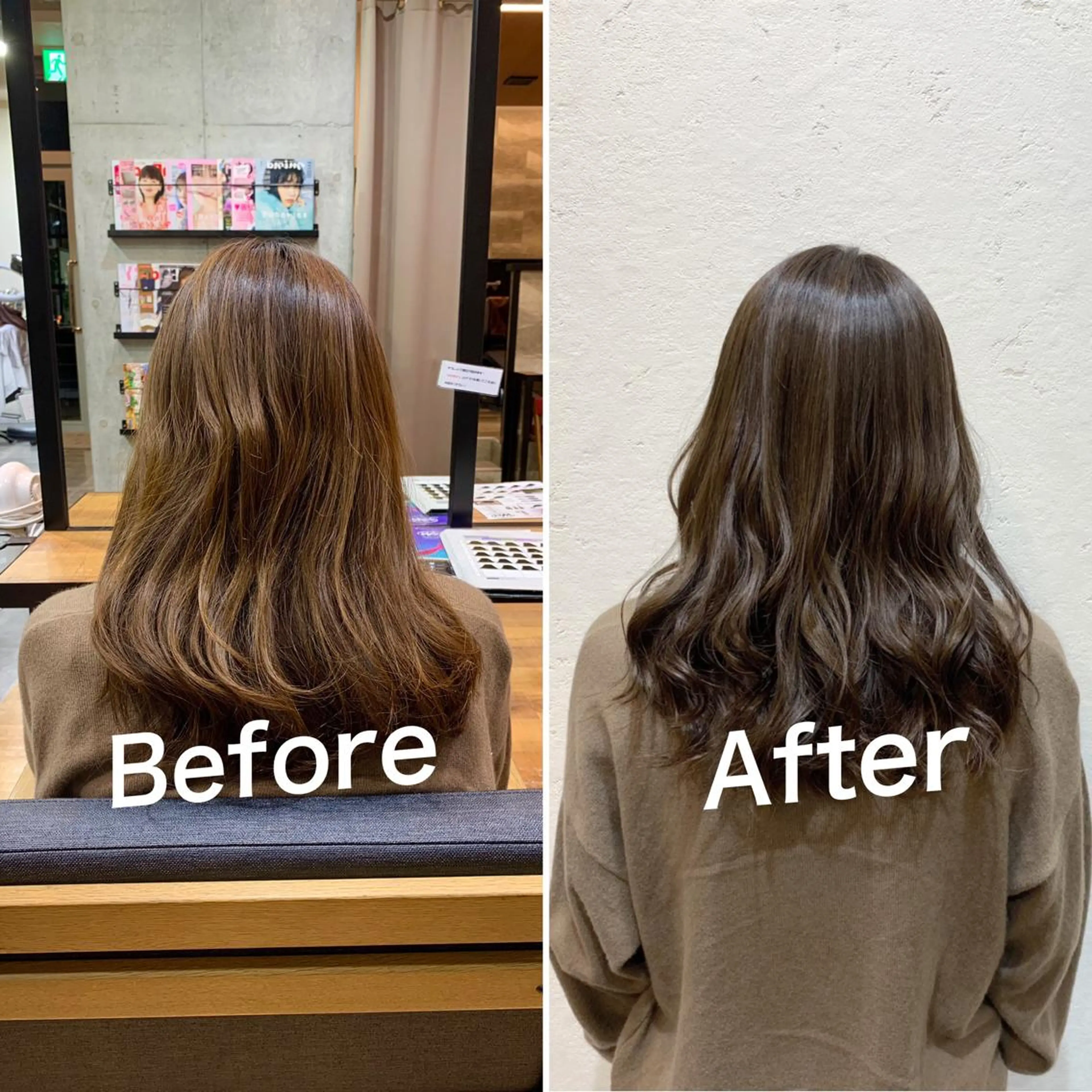 カラー カット トリートメント 佐瀬竜矢PRIMAL /portのヘアスタイル