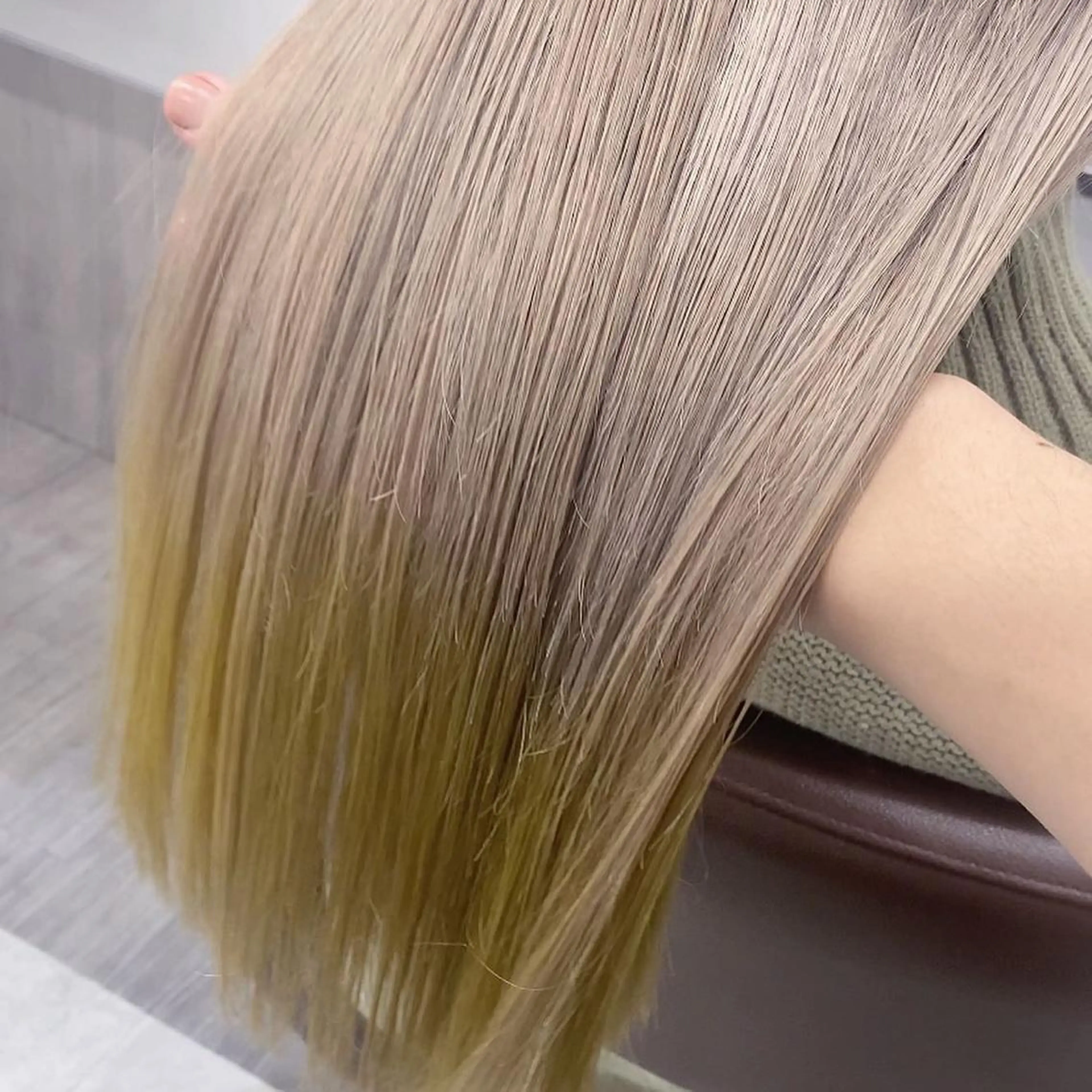 ミディアム カラー jill by gisel＿奥家のヘアスタイル