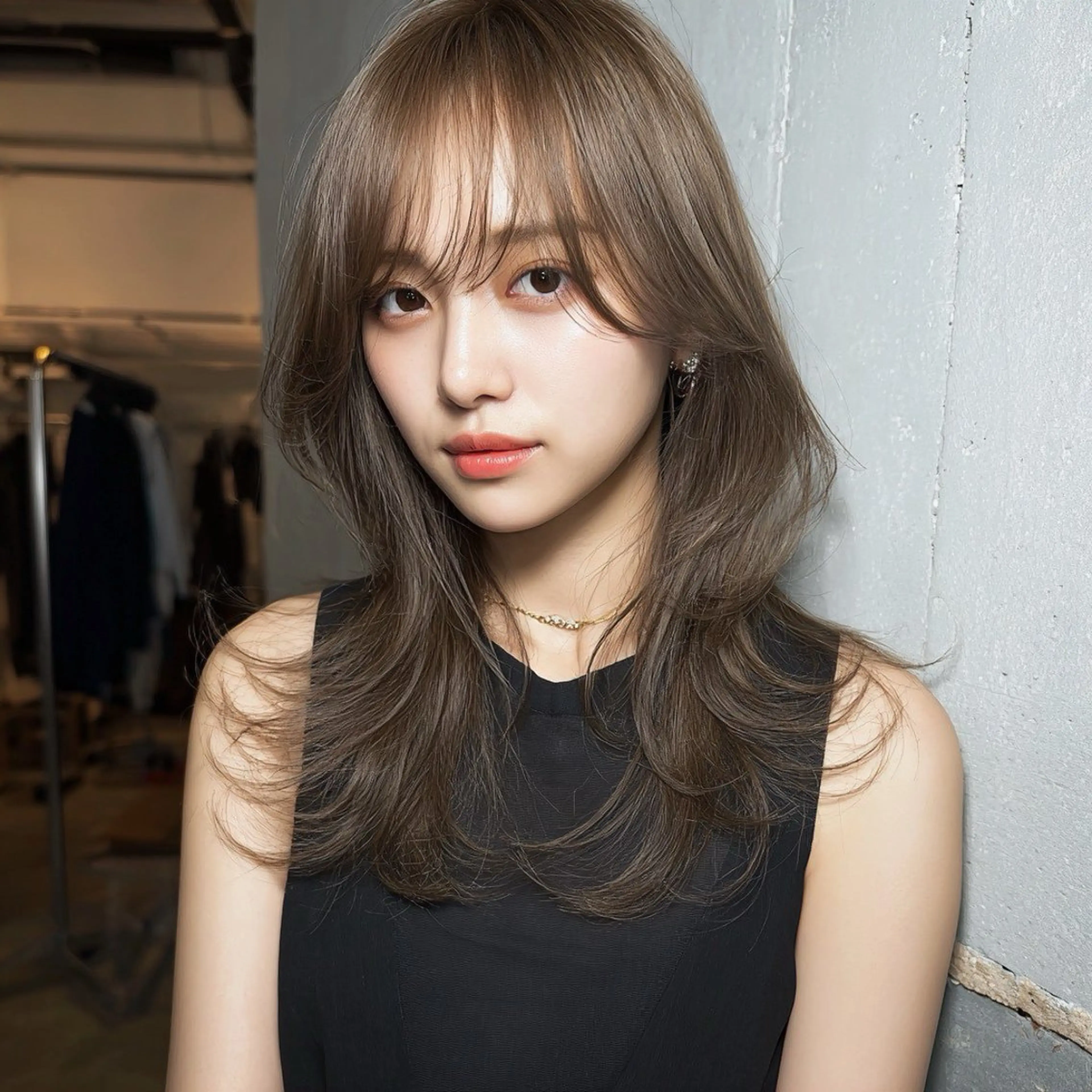 ロング カラー ブリーチ イルミナカラー ブリーチなしカラー 髪質改善 レイヤーカット ヘアカラー 🌈髪質改善💕 縮毛矯正✨青木まで✨のヘアスタイル