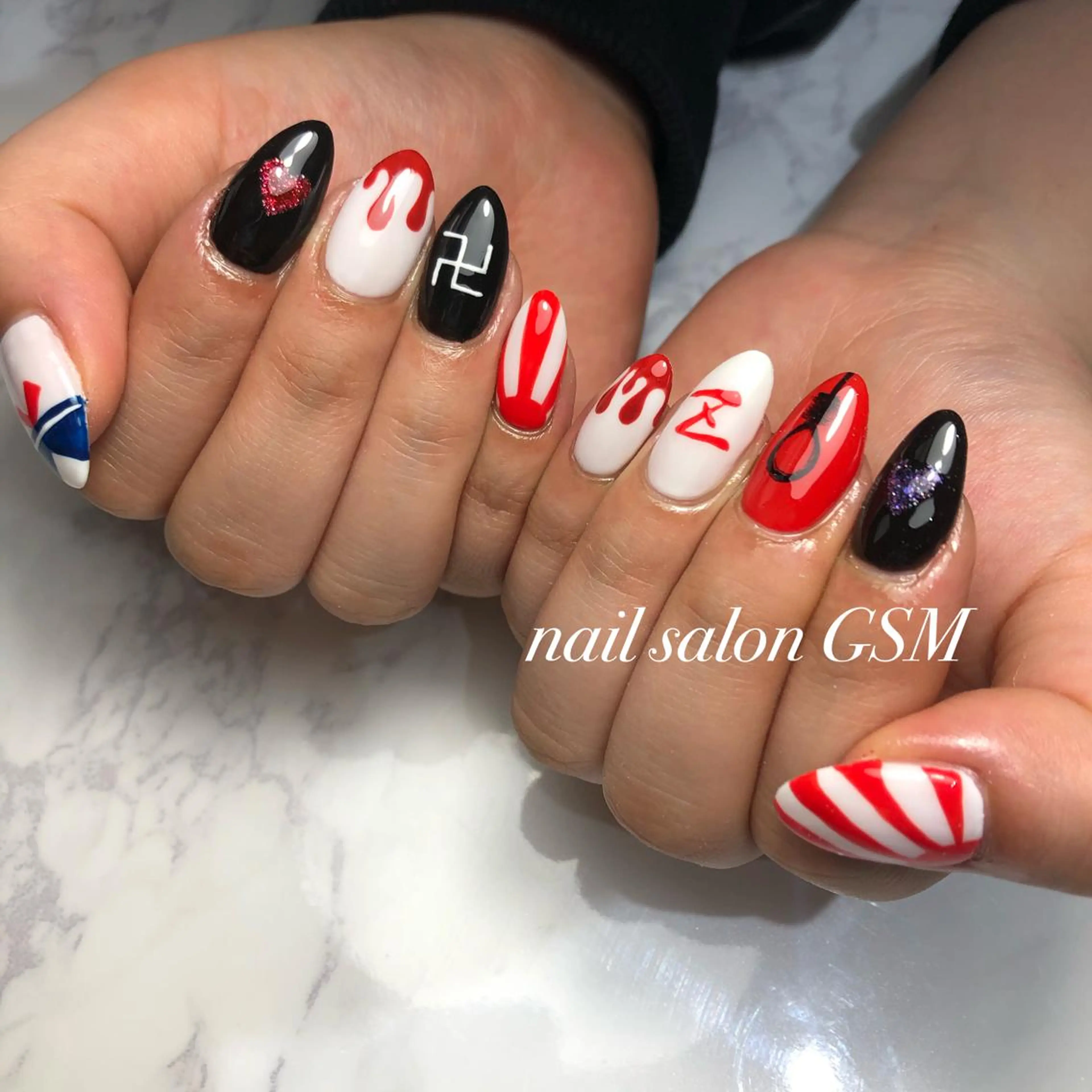 ネイル ハンドネイル nail salon GSMのネイルデザイン