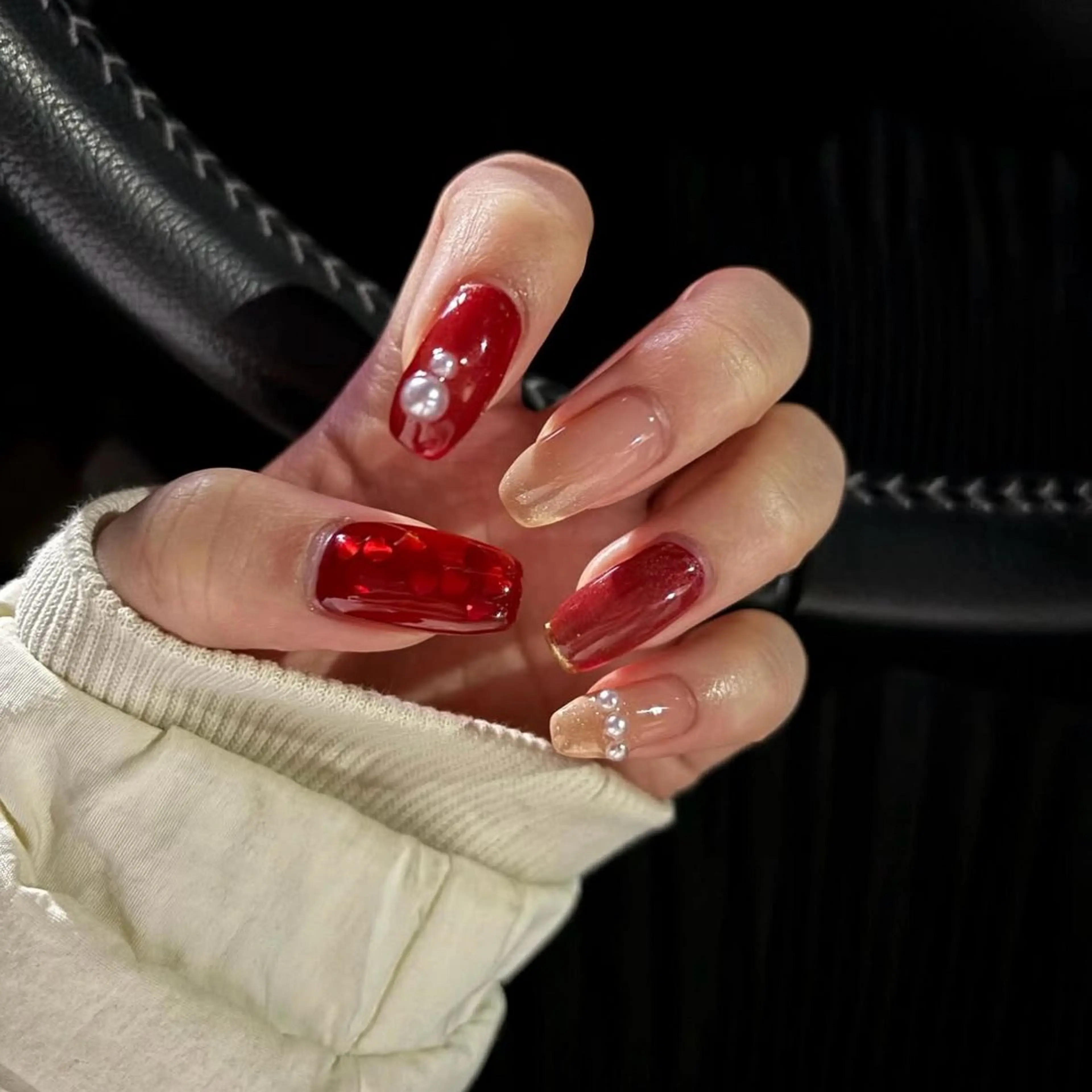 ネイル マグネットネイル ハンドネイル Sarina ⋆⭒˚ mavieのネイルデザイン