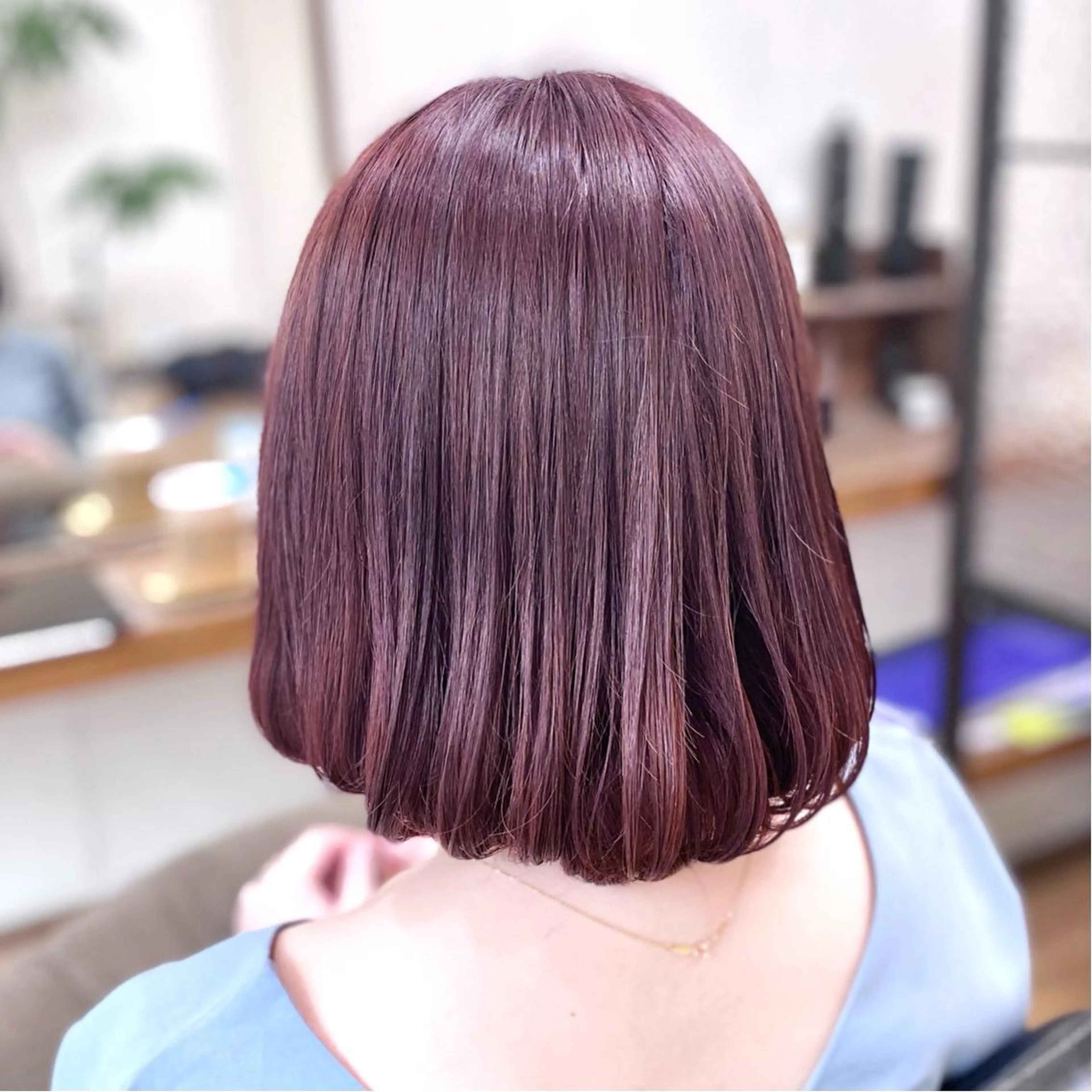 ミディアム ボブ NOON    hair make+happy time所属・🌟NOON🌟 野崎謙吾のヘアスタイル