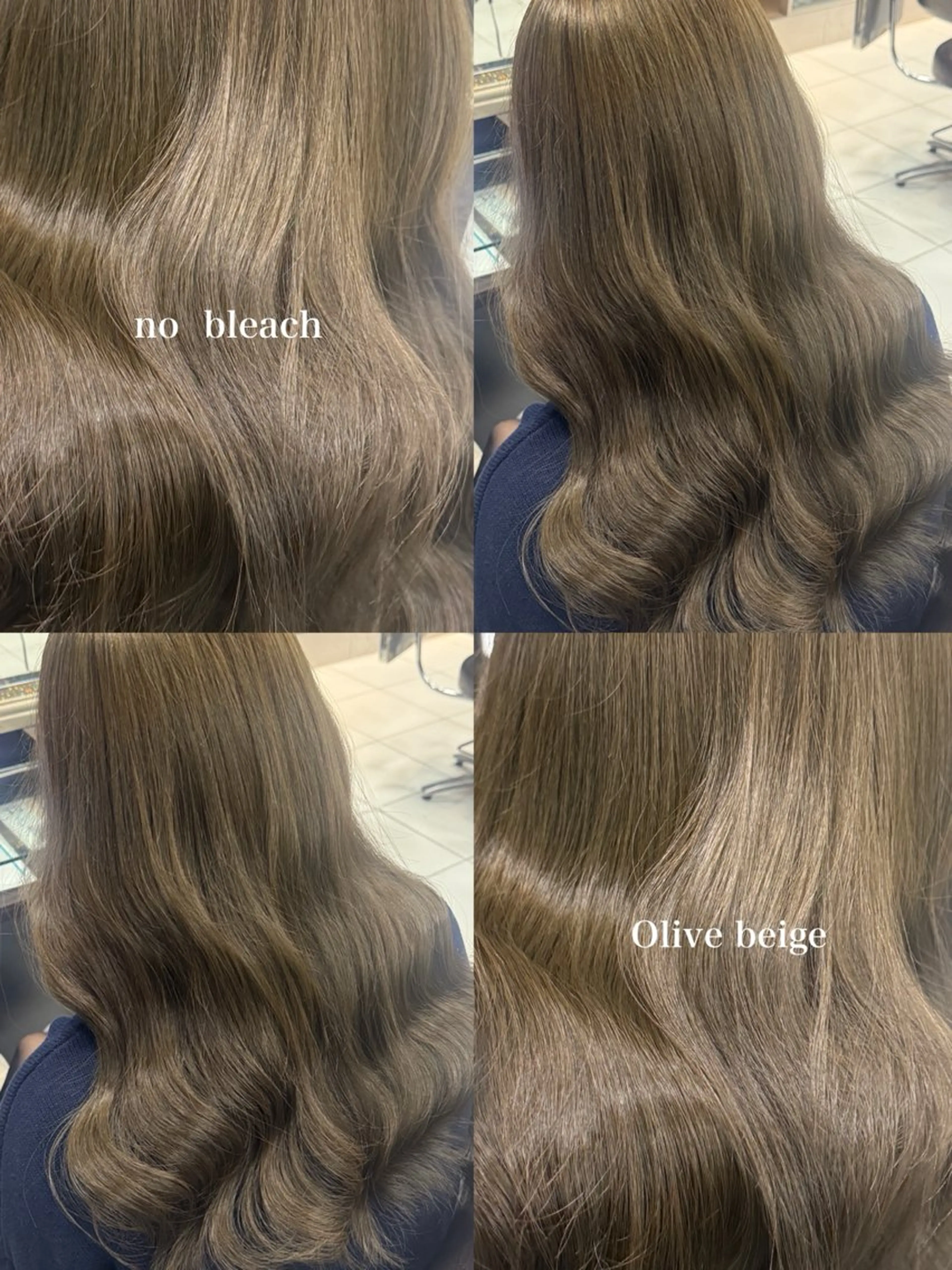 カラー ブリーチ・カットモデ ル🎀serenaのヘアスタイル