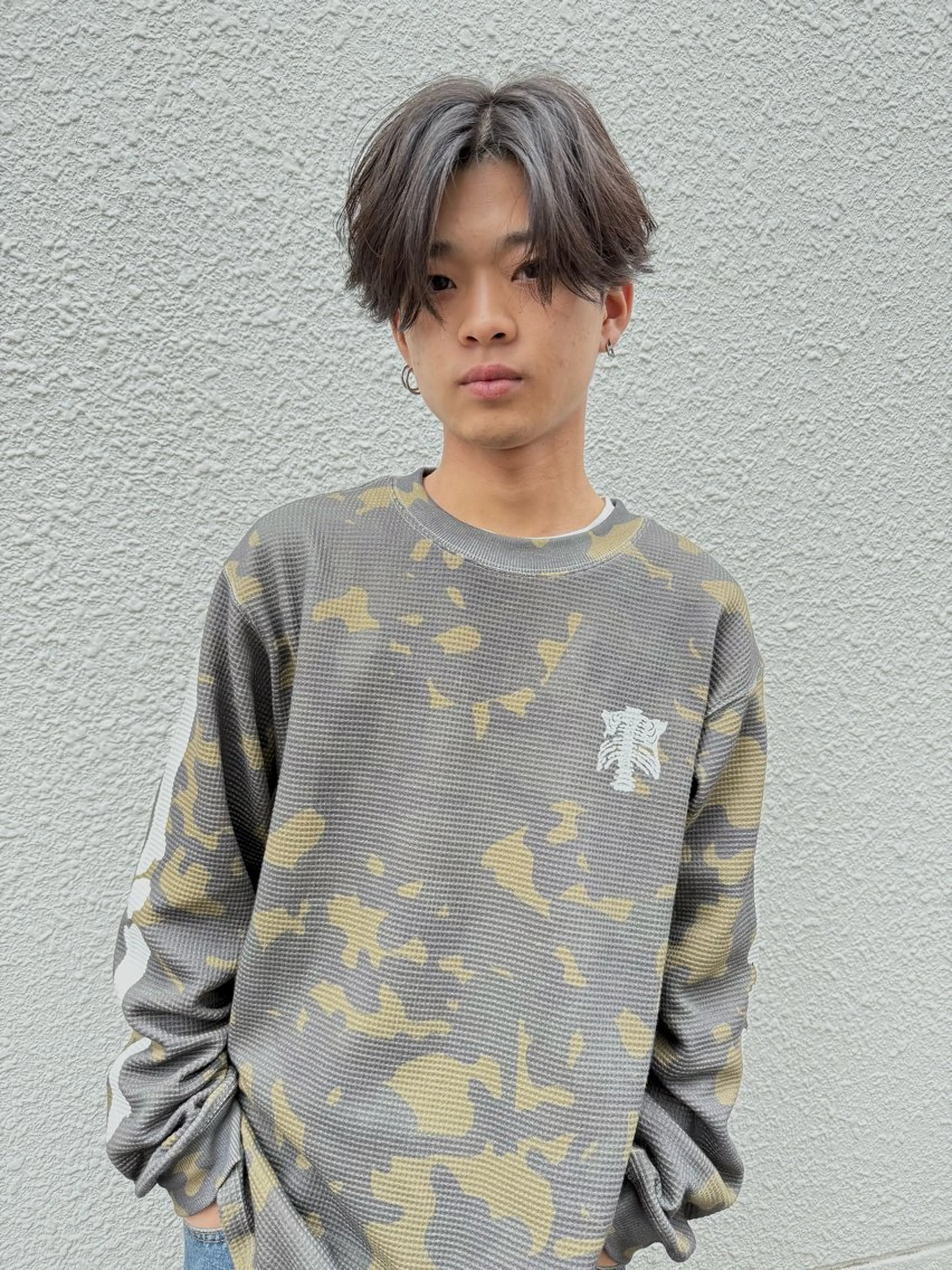 メンズ メンズブリーチ メンズパーマ カット [pia]宮田 龍星のヘアスタイル