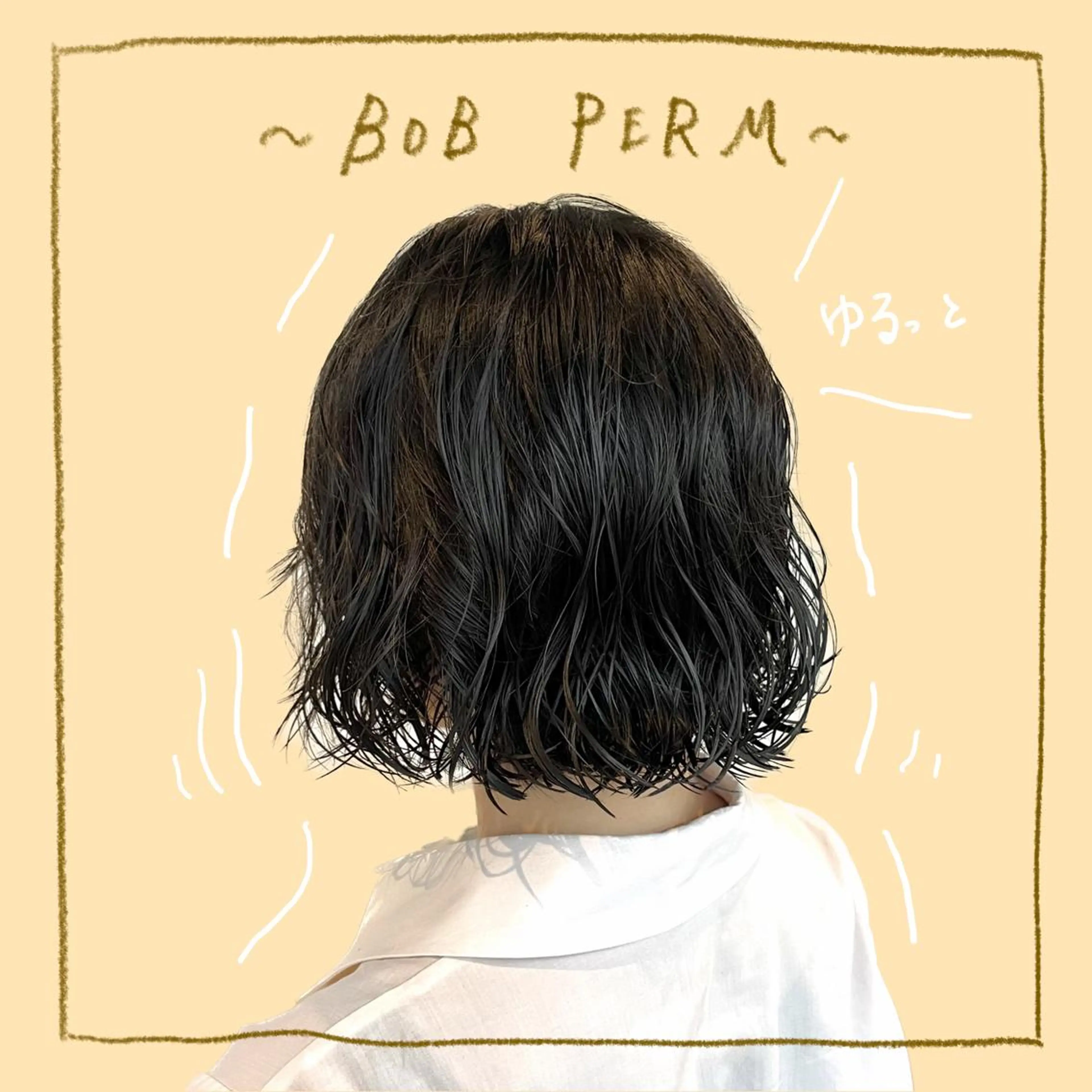 ショート パーマ カット パーマ benji仙台所属・KOKI/ ボブ/ パーマ/透明感カラーのヘアスタイル