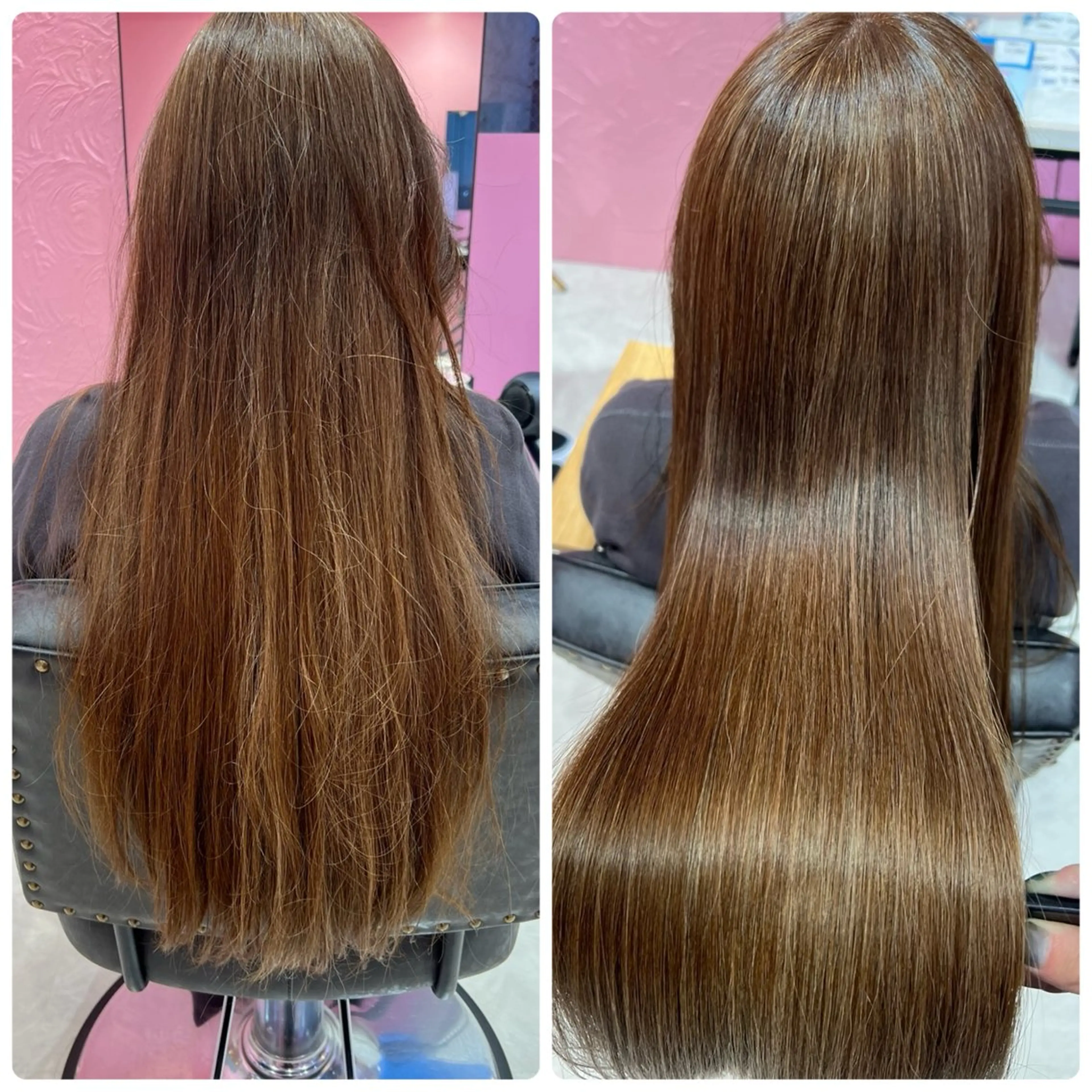 ロング カット ヘアカラー トリートメント 紙屋町ショート /ボブ　パーマ河内蓮のヘアスタイル