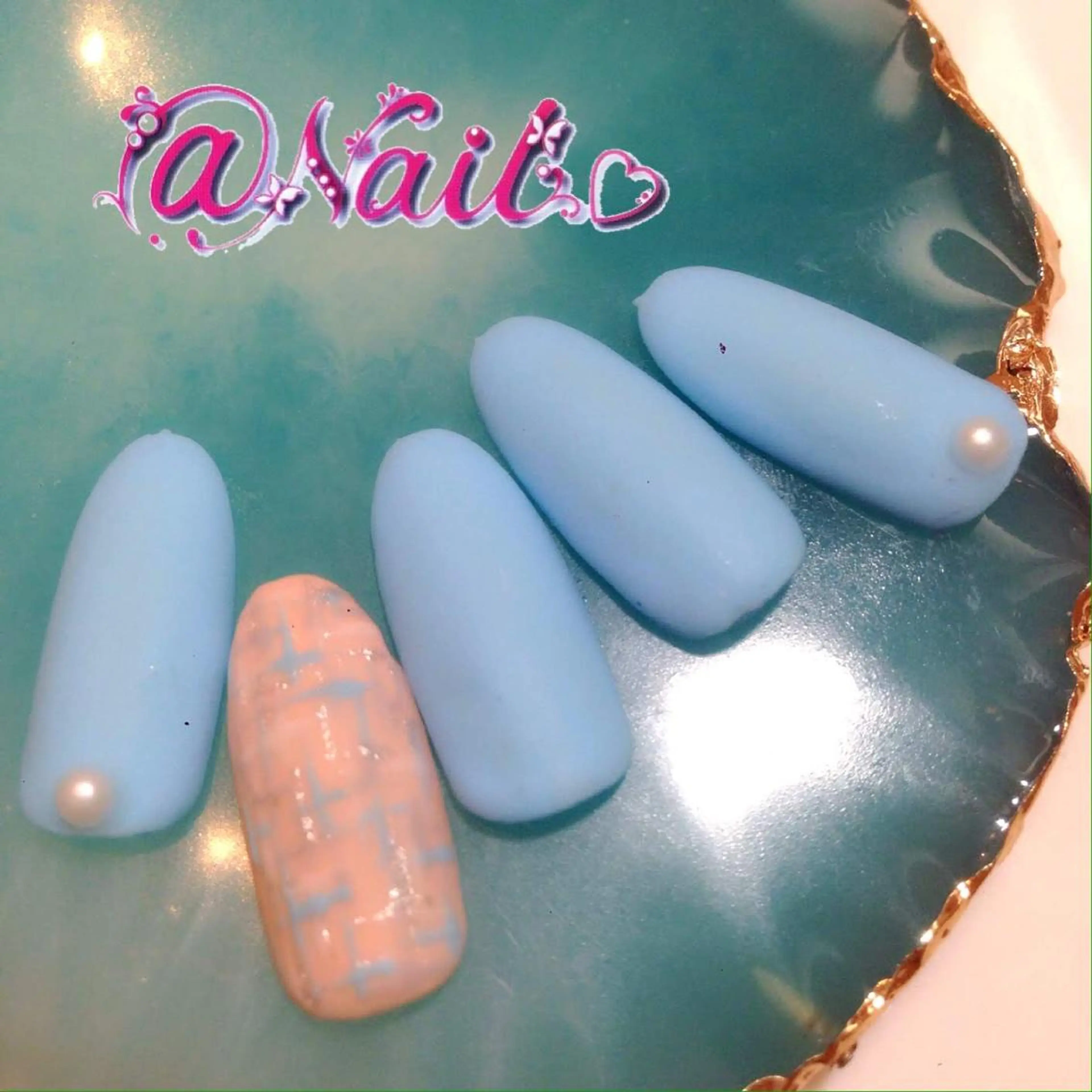 ネイル ネイルチップ 小尾 栞のネイルデザイン