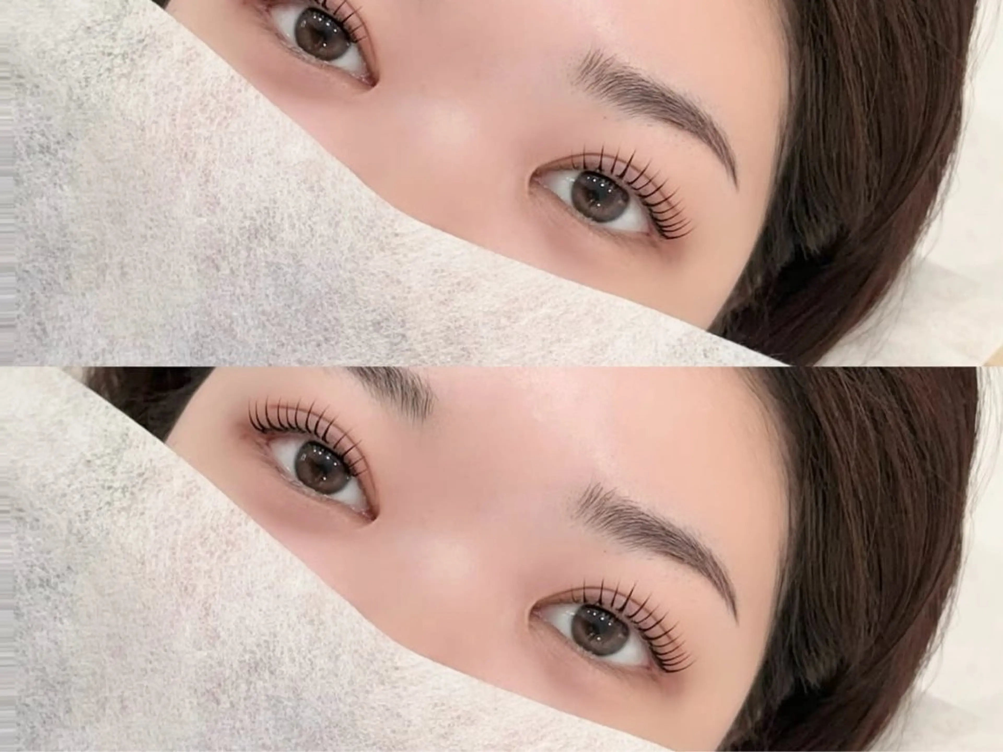 マツエク・マツパ 束感まつ毛 カラーマツエク フラットラッシュ パリジェンヌラッシュリフト まつげパーマ マツパ 🍓 KaNan🍓のマツエク・マツパデザイン