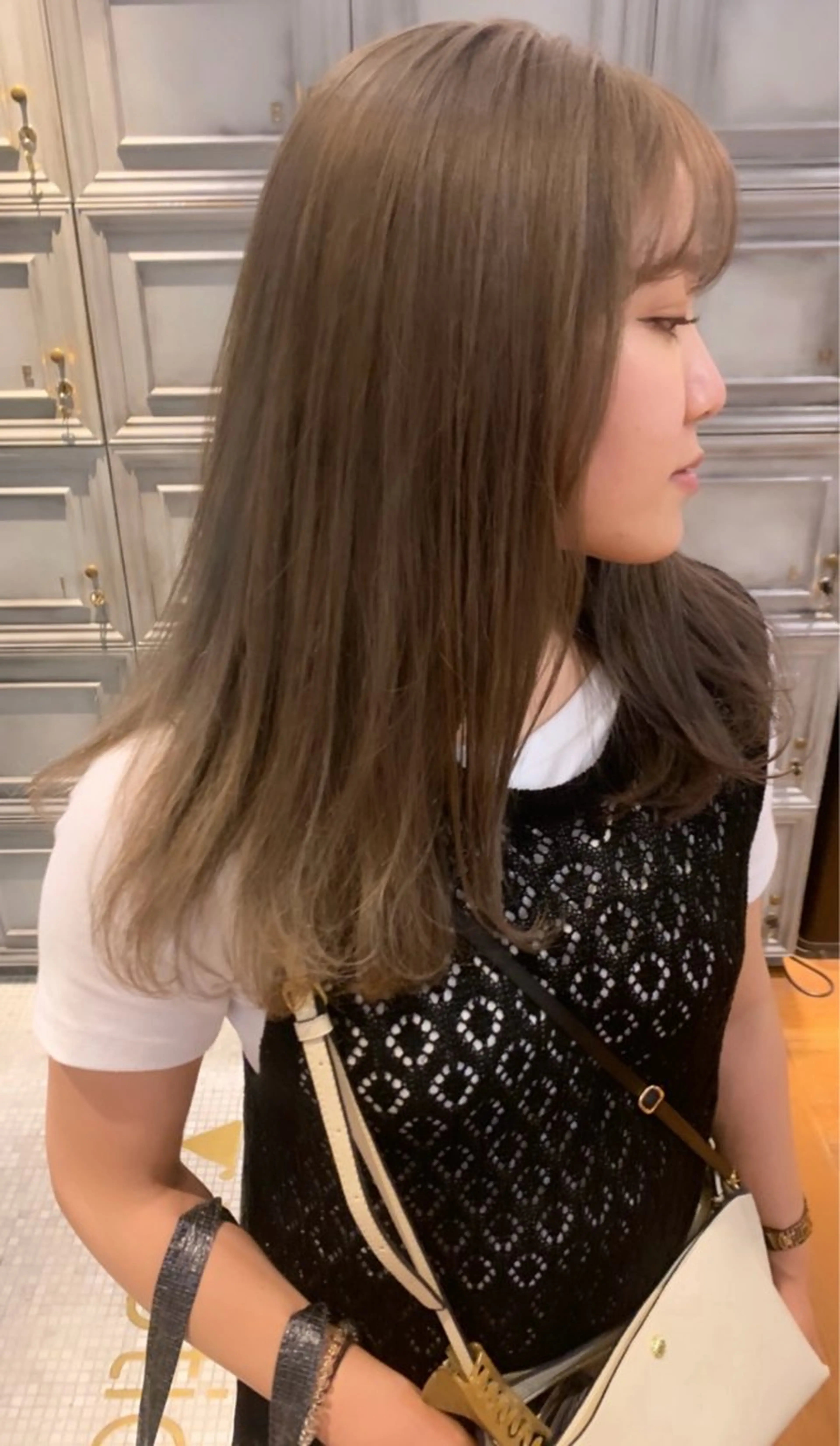 セミロング カラー カット ヘアカラー トリートメント Opus🐕kato Mizuki🐕のヘアスタイル