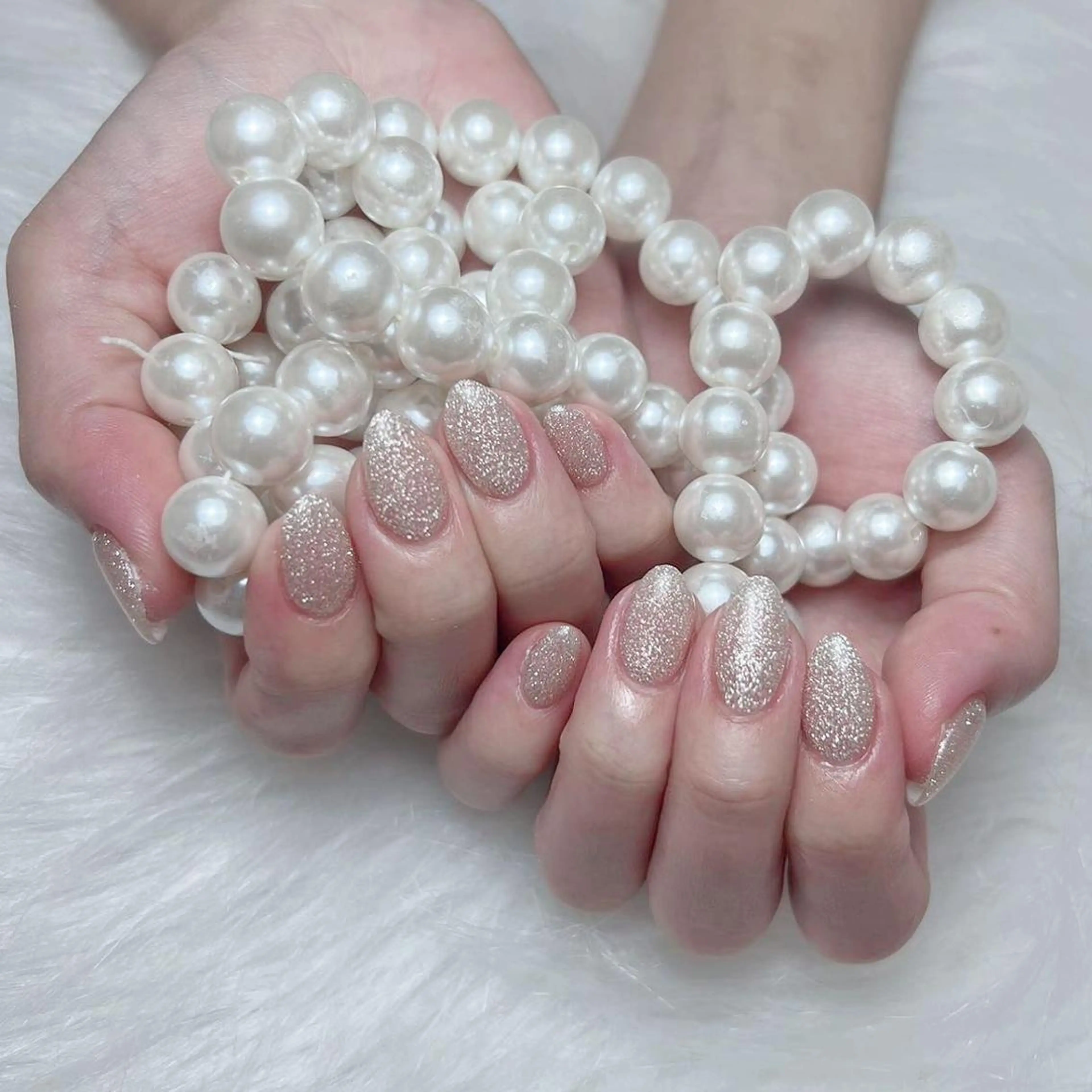 ネイル ラメ(グリッター) ラメグラデーション ワンカラーネイル Diamond ✨のネイルデザイン