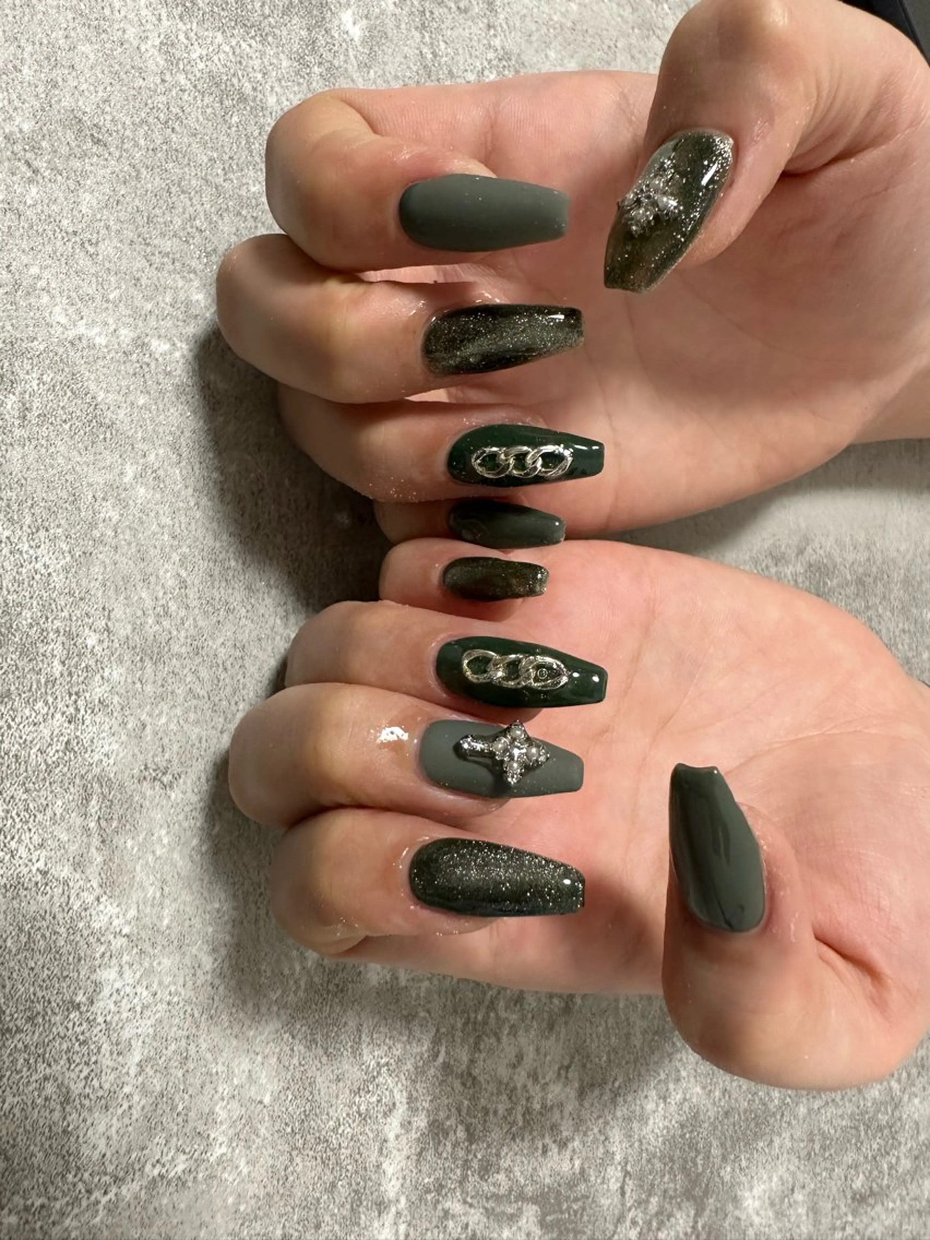 ネイル ハンドネイル 山中 あいのネイルデザイン