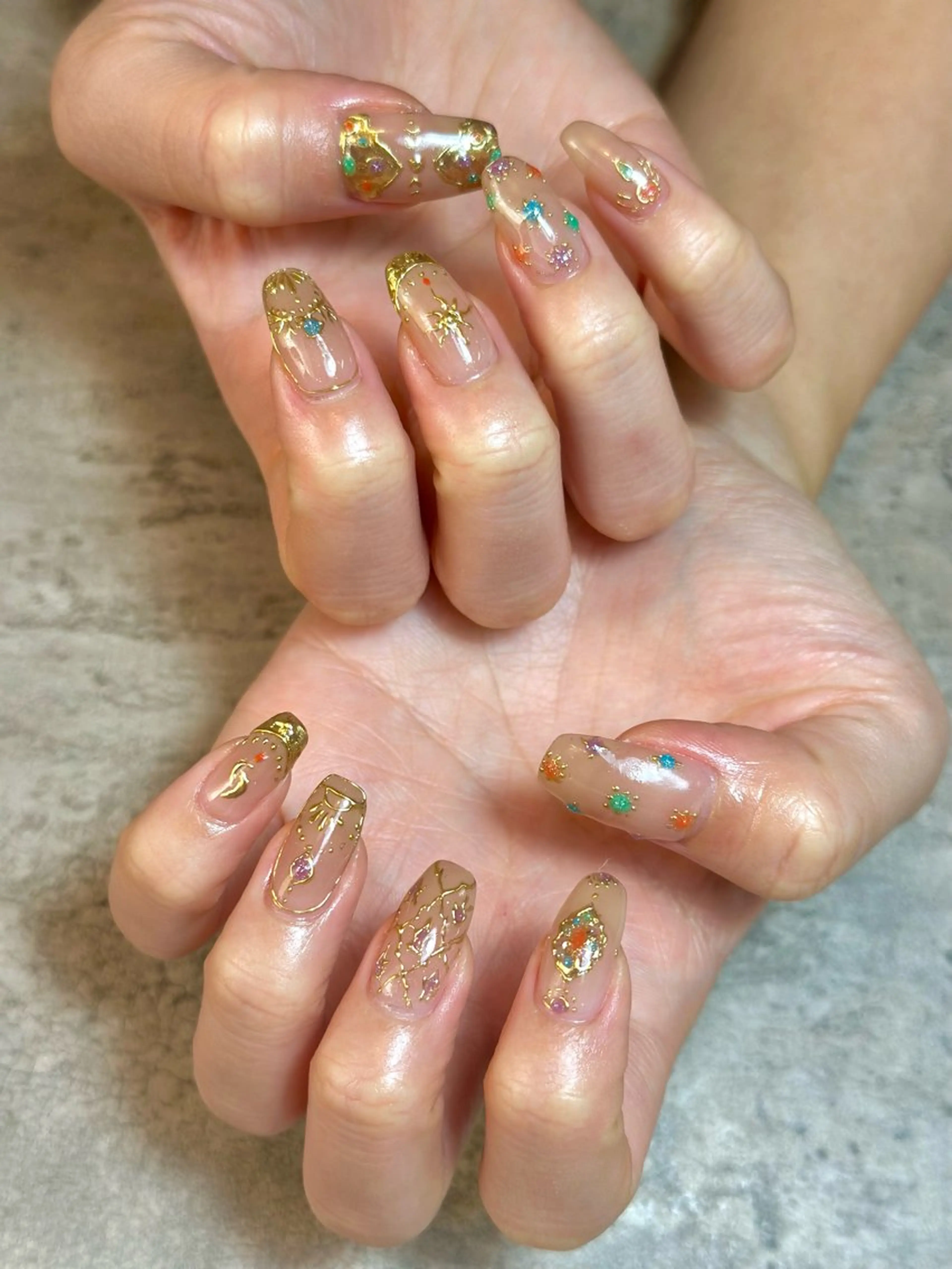 ネイル GéRanium Harukaのネイルデザイン