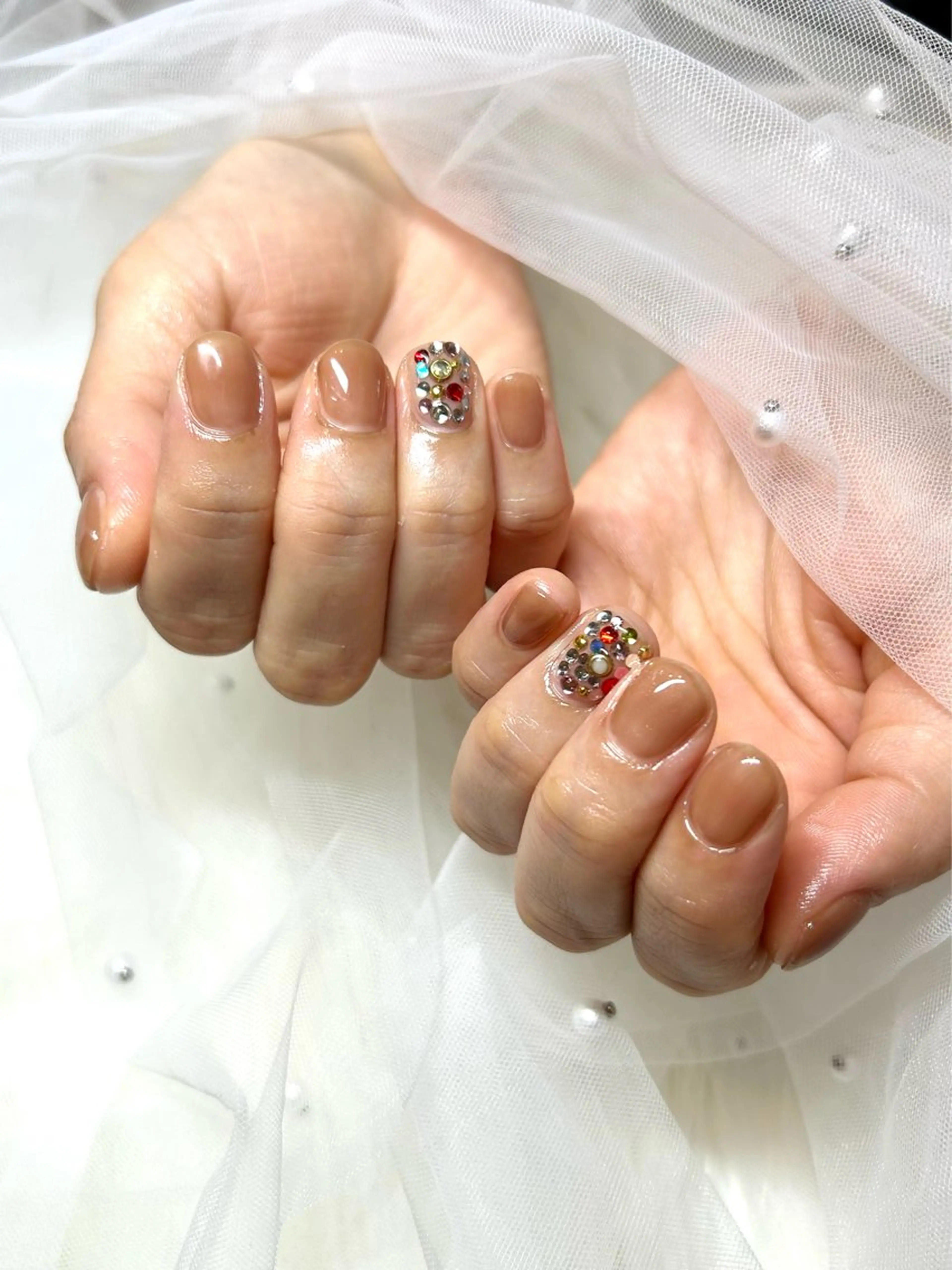ネイル 持ち込み ハンドネイル 頑張る女性の味方✴︎ M.i　nail ♡のネイルデザイン