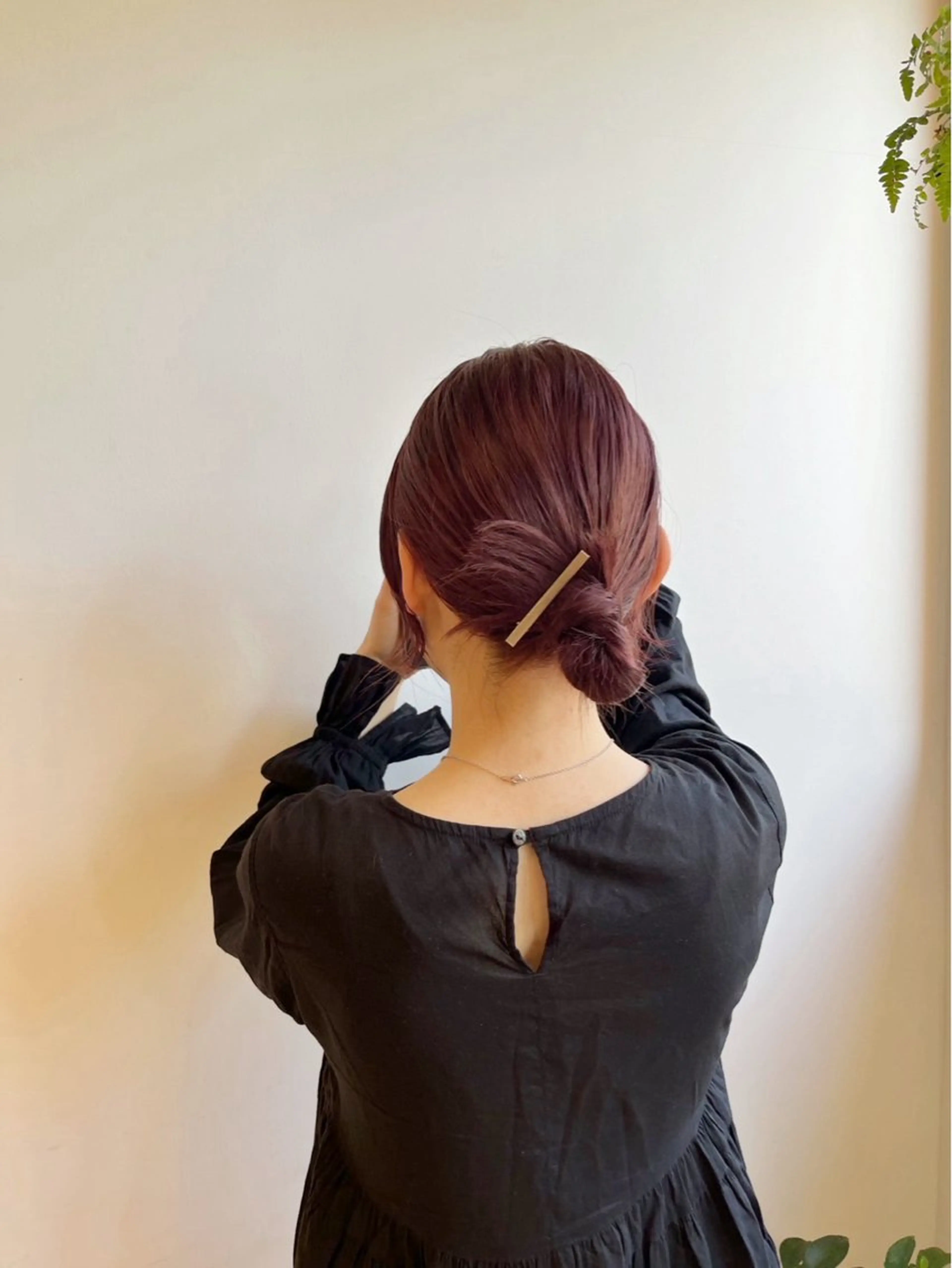 ミディアム カラー ヘアカラー パライソ南公園店小嶋 さつきのヘアスタイル