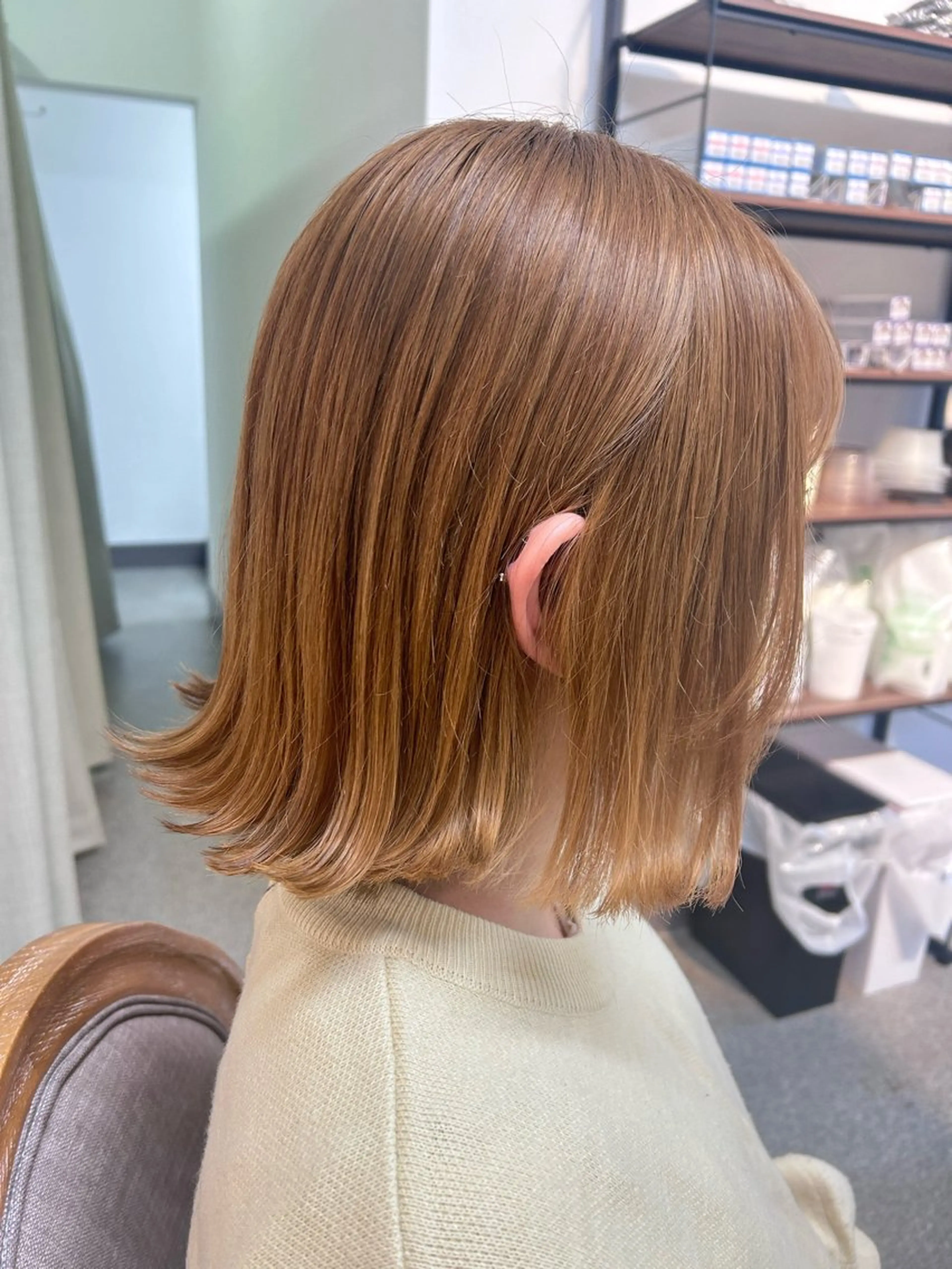 ミディアム 伊藤 世羅のヘアスタイル