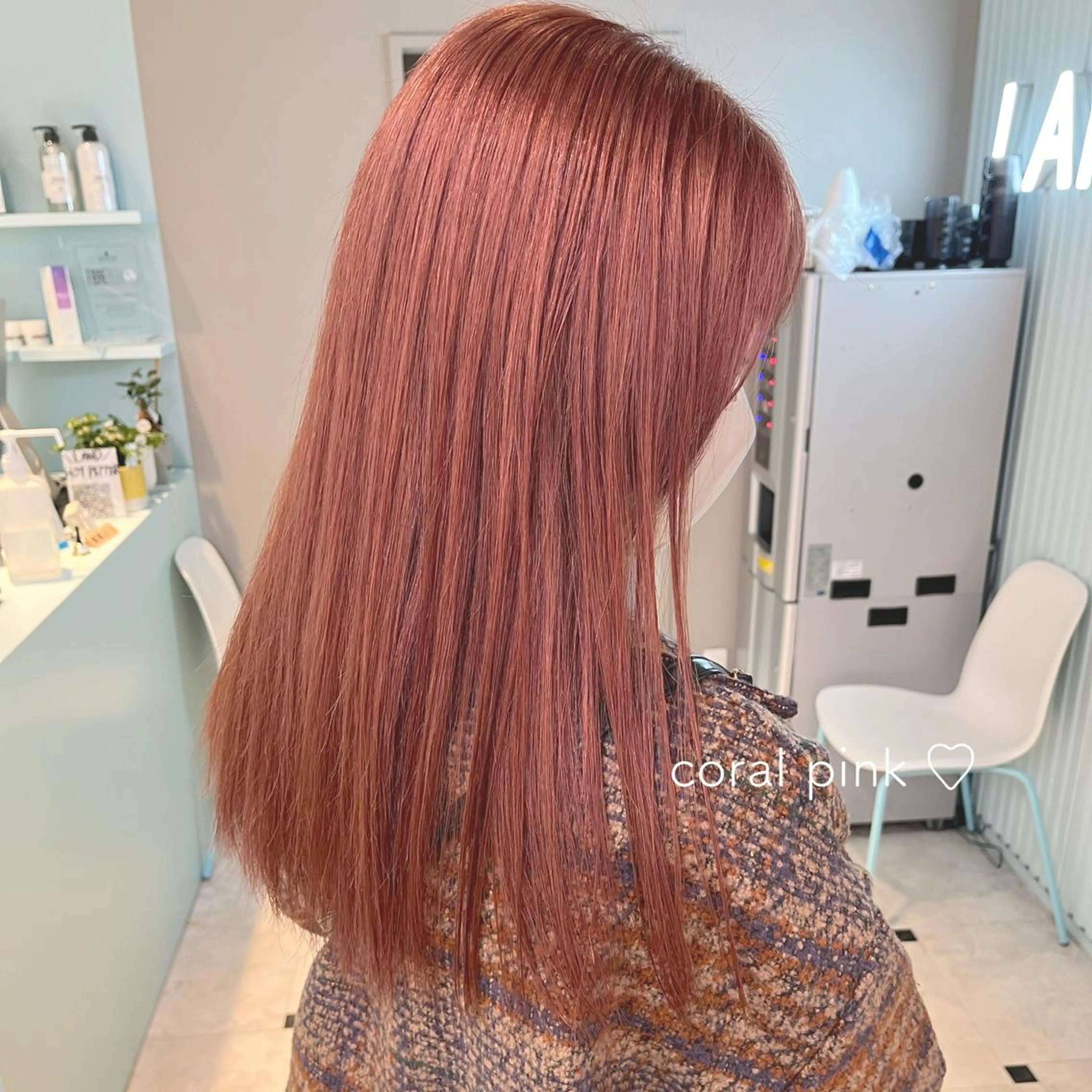 セミロング カラー ヘアアレンジ 愛されカラー🩷 はるなのヘアスタイル