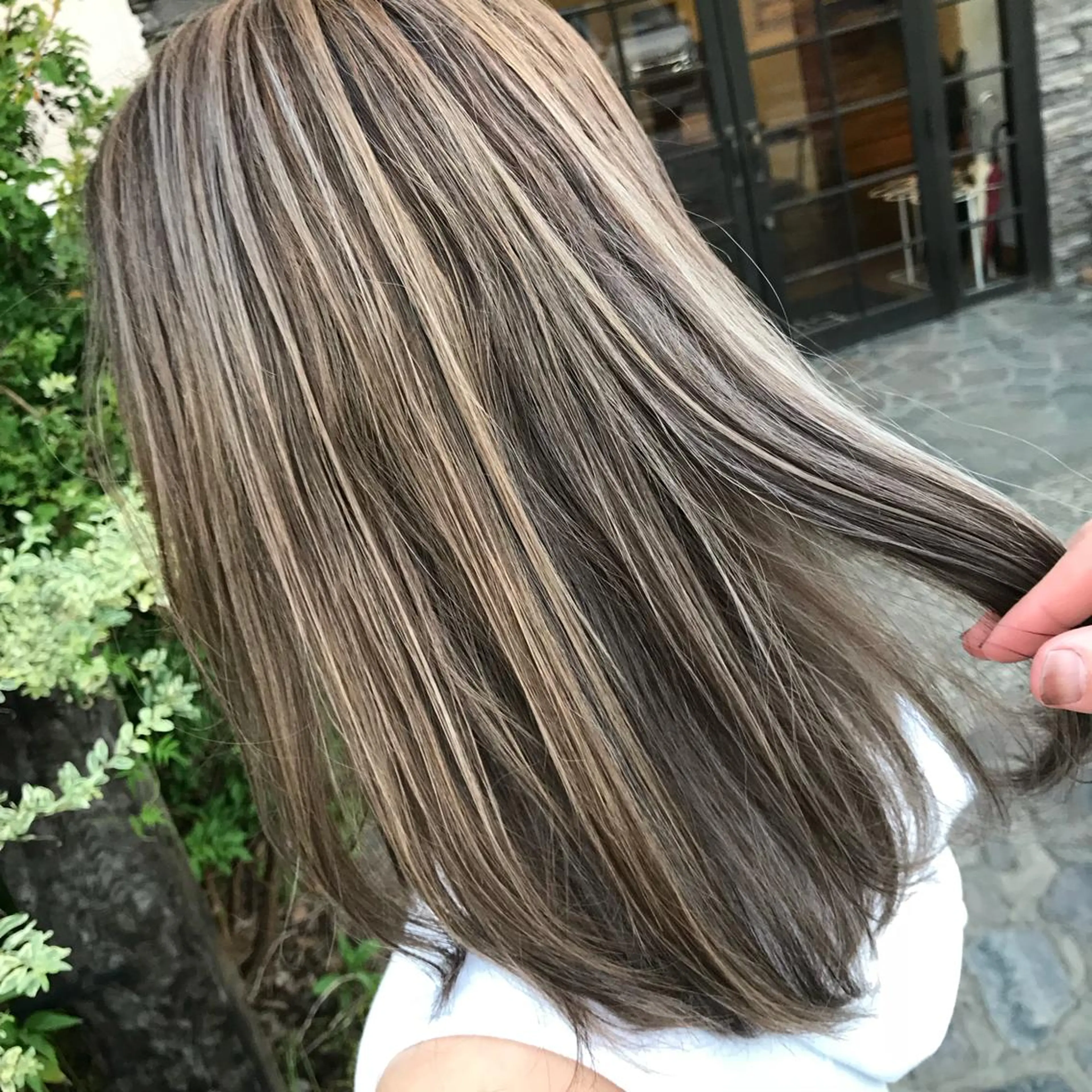 セミロング カラー 【豊橋・美容室】KIHACO豊橋店所属・【豊橋・美容室】 廣田健一のヘアスタイル