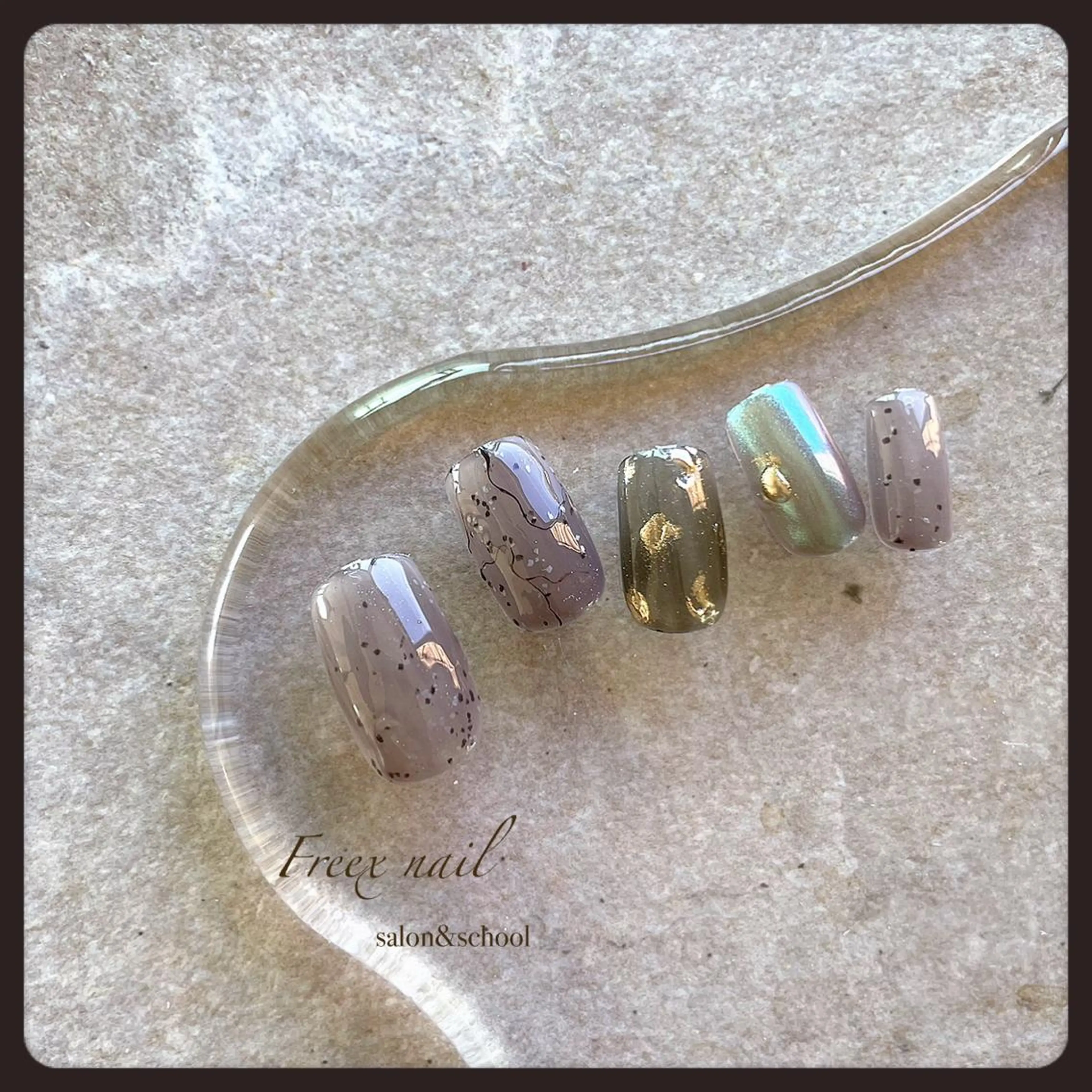ネイル ハンドネイル ハンドケア Freex nail所属・freex nail /ニュアンス/個性派のネイルデザイン
