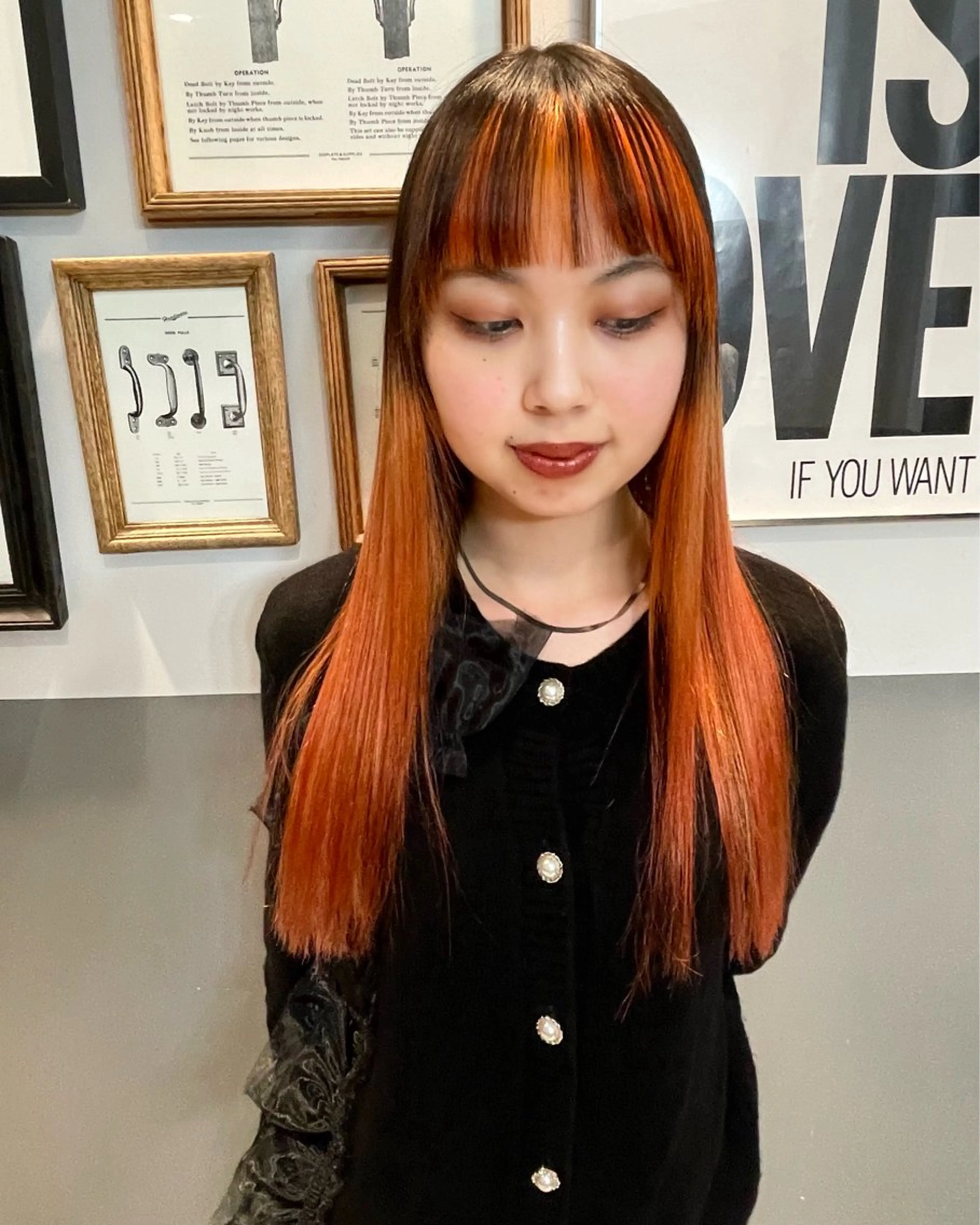 ロング カラー ヘアカラー トリートメント 優作 〜圧倒的信頼〜のヘアスタイル