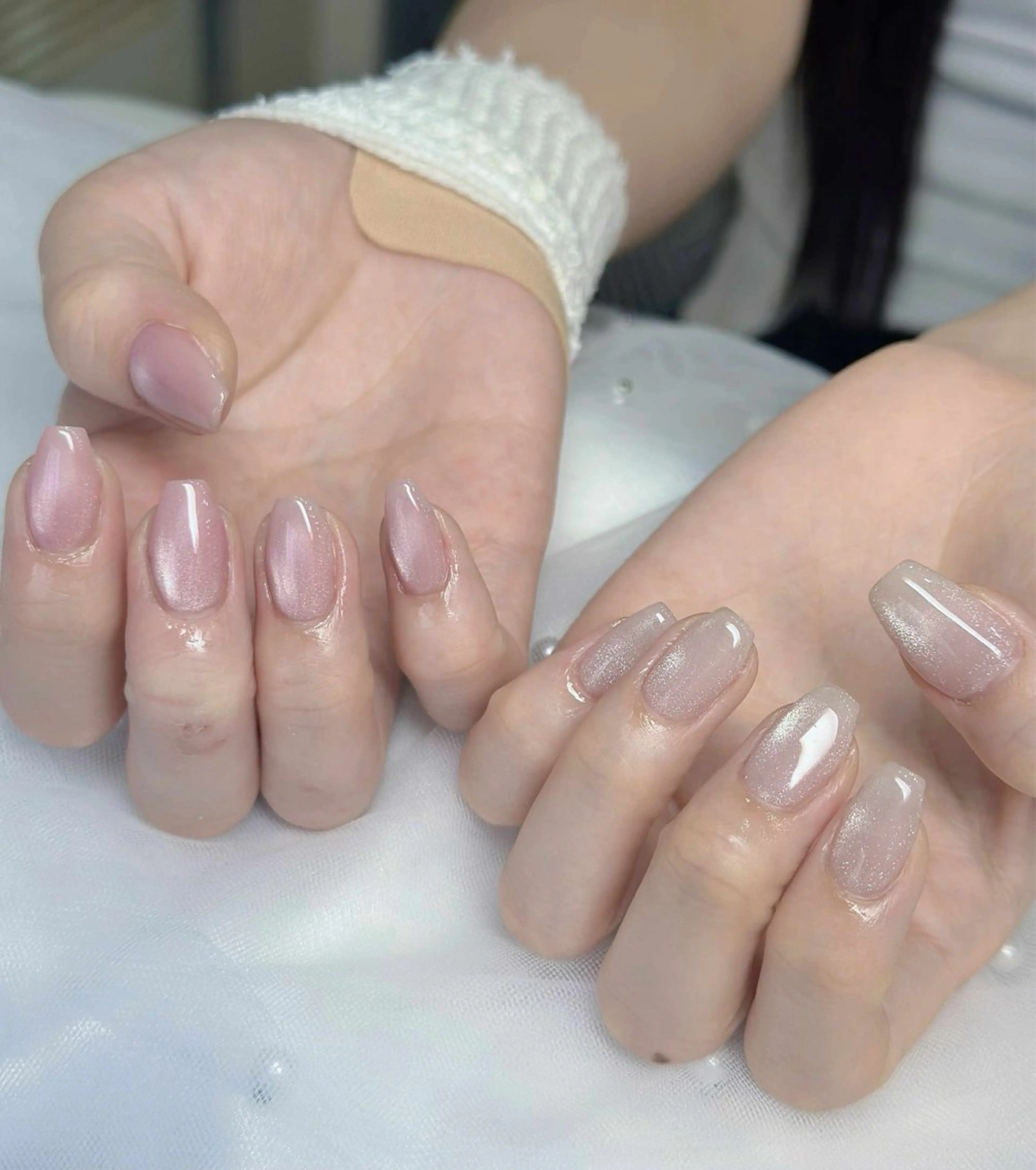 ネイル マグネットネイル ハンドネイル sora ❄️のネイルデザイン