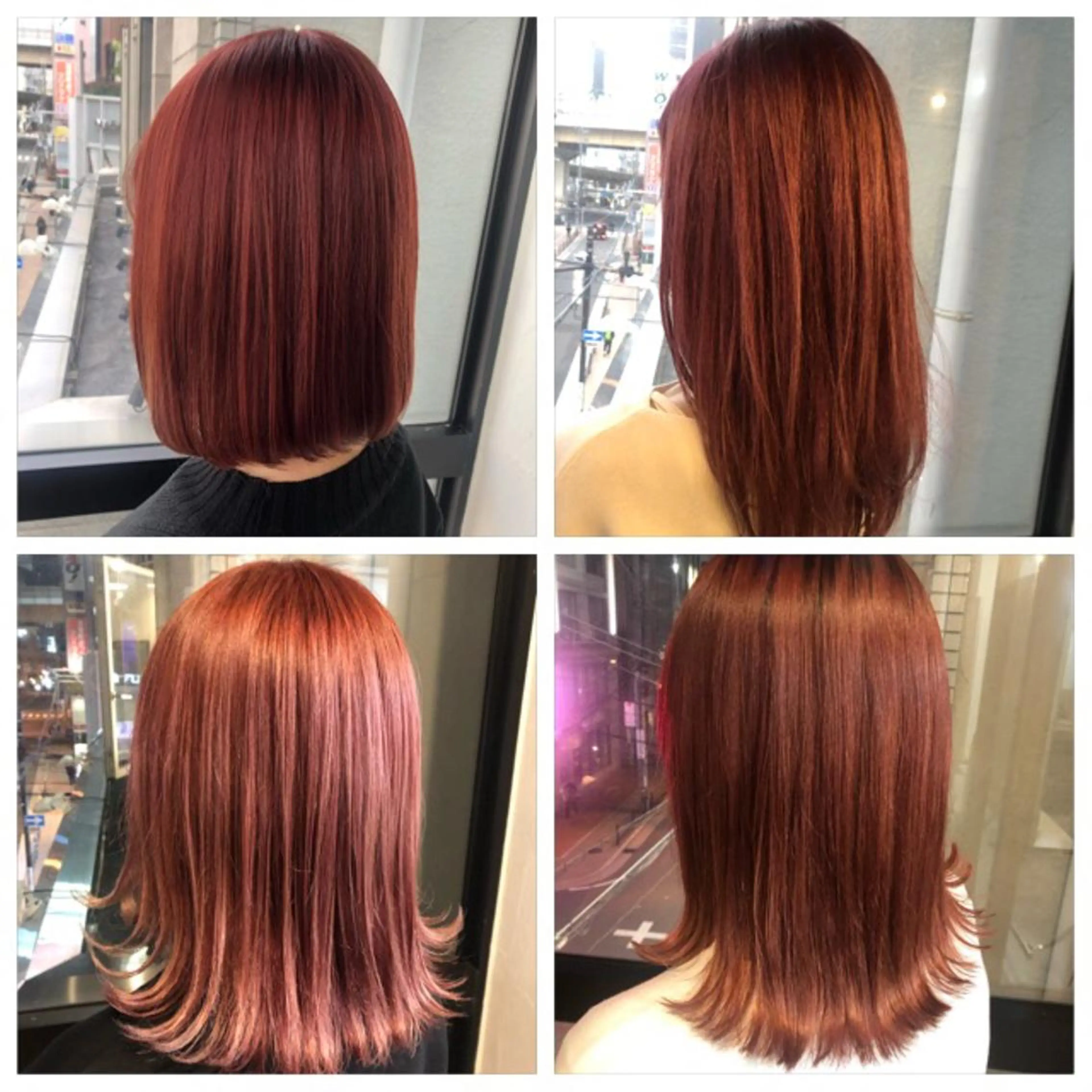 ミディアム カラー カット ヘアカラー トリートメント ヘッドスパ 髪質改善＆ブリーチ 伊勢　祐一郎のヘアスタイル