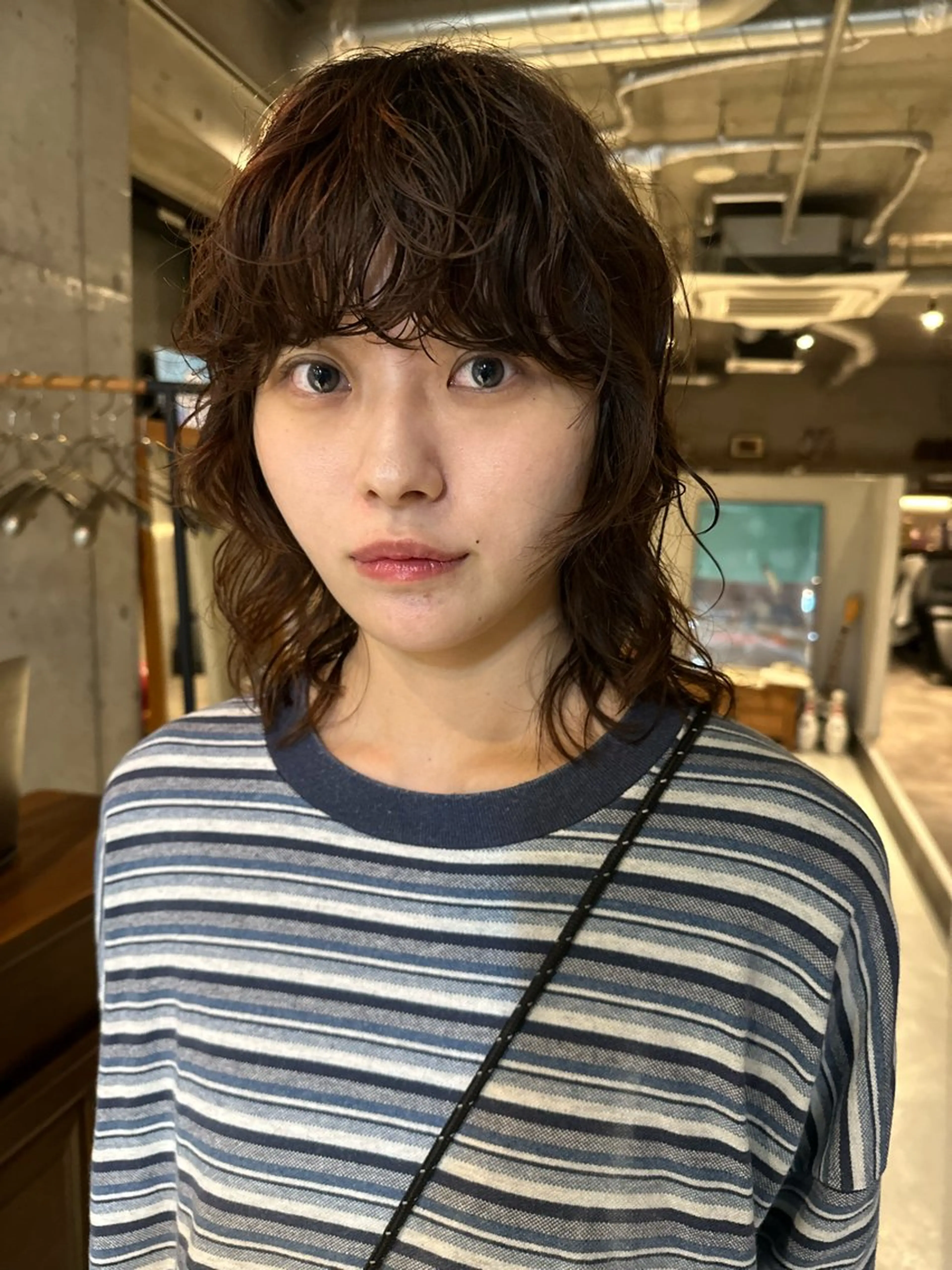 ミディアム カラー パーマ カット ヘアカラー パーマ トリートメント 斎藤祐樹 /レイヤー/パーマのヘアスタイル