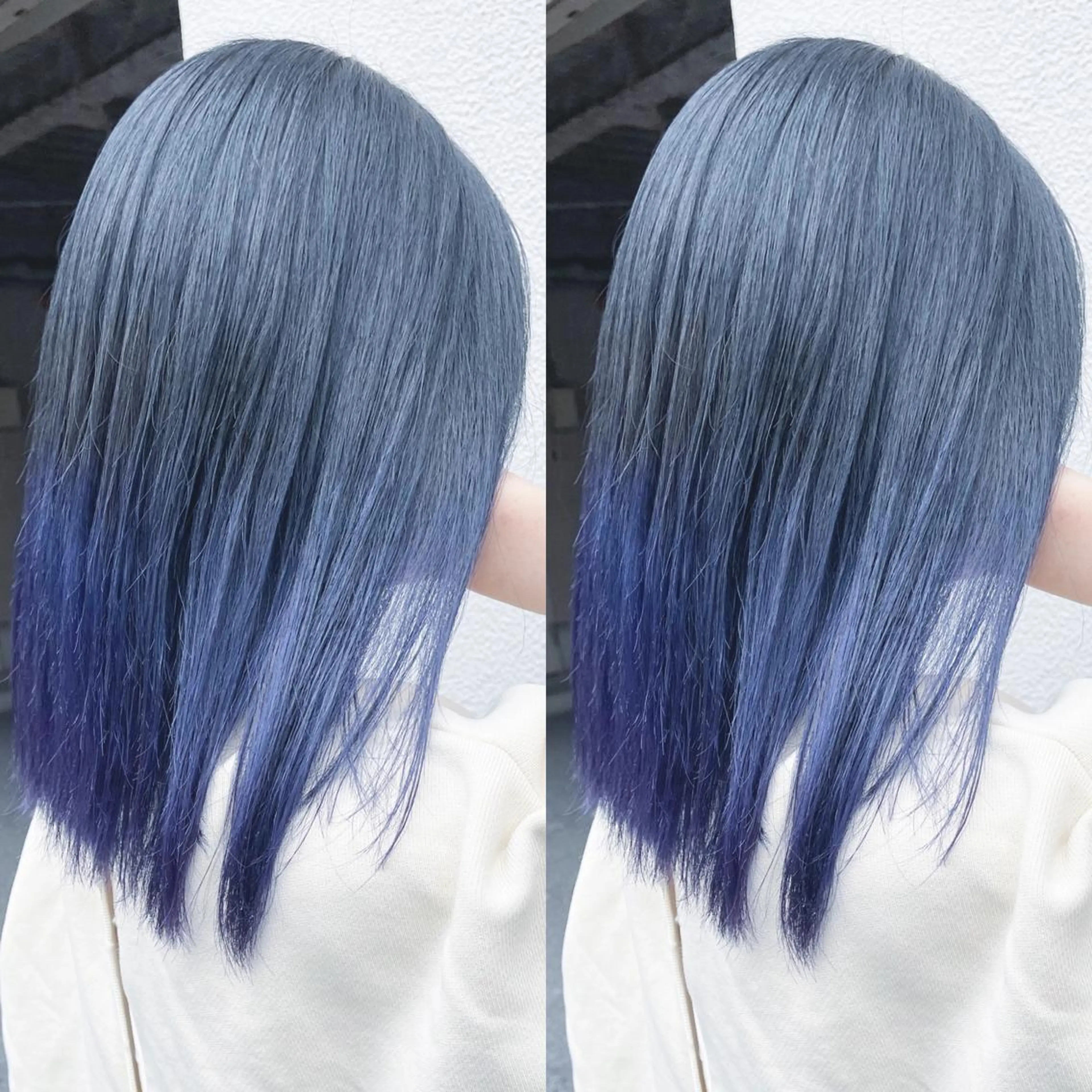 ミディアム アッシュ レイヤーカット H所属・H (エイチ) 烏丸御池店のヘアスタイル