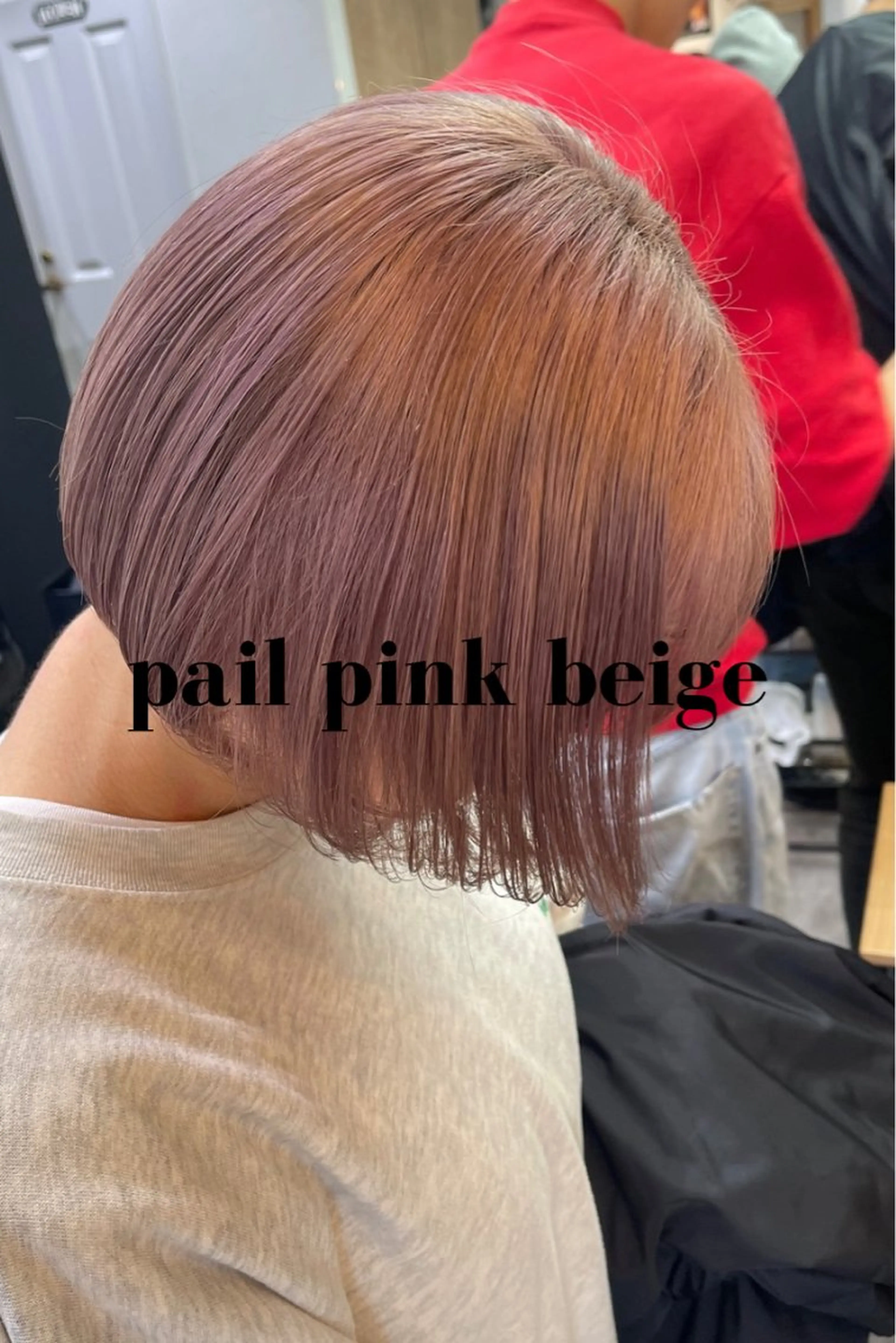 ショート カラー charm《銀座》 ヘアセット/縮毛矯正のヘアスタイル