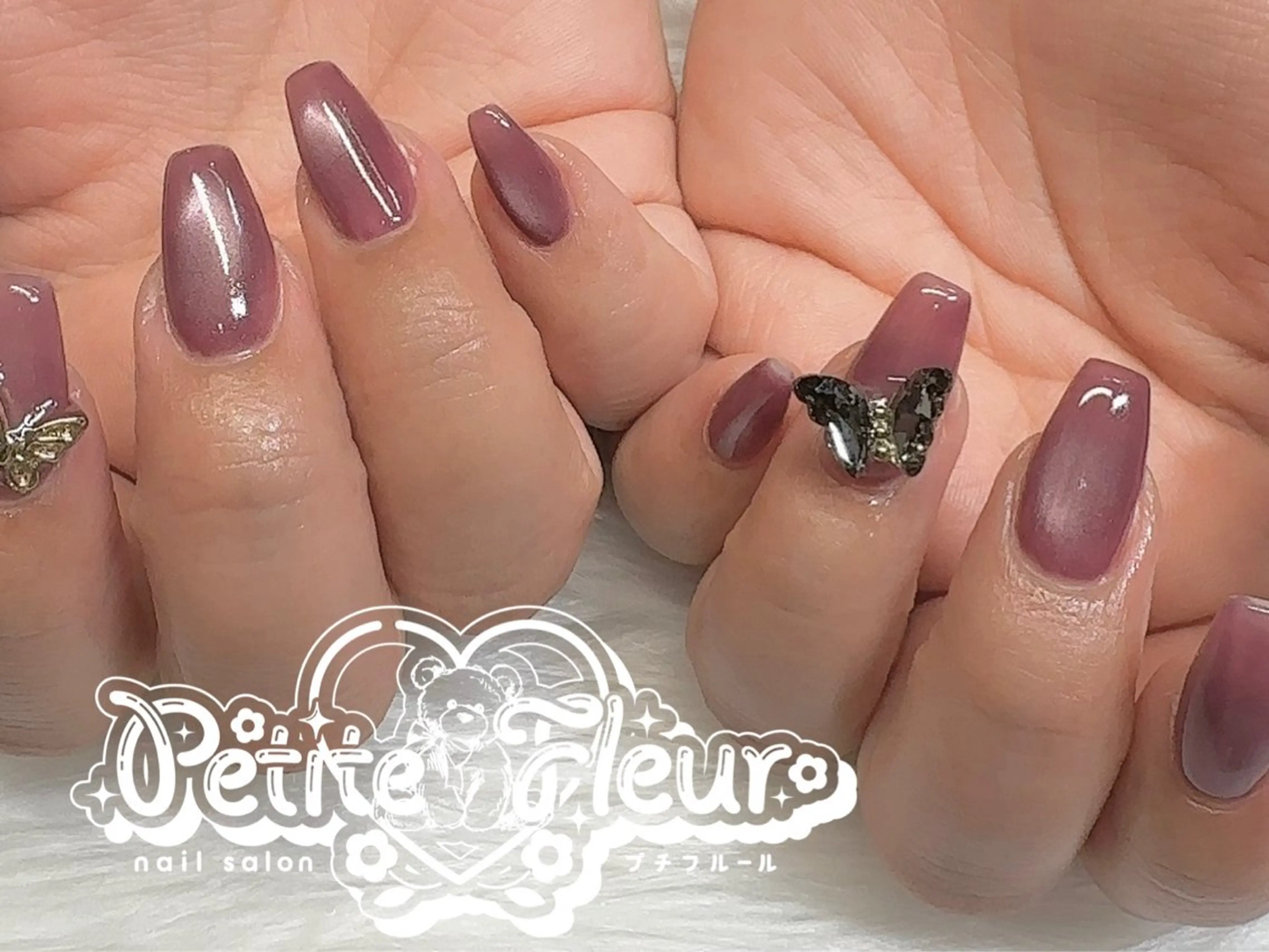 ネイル ハンドネイル ❁⃘*。Petite fleur❁⃘*りさのネイルデザイン