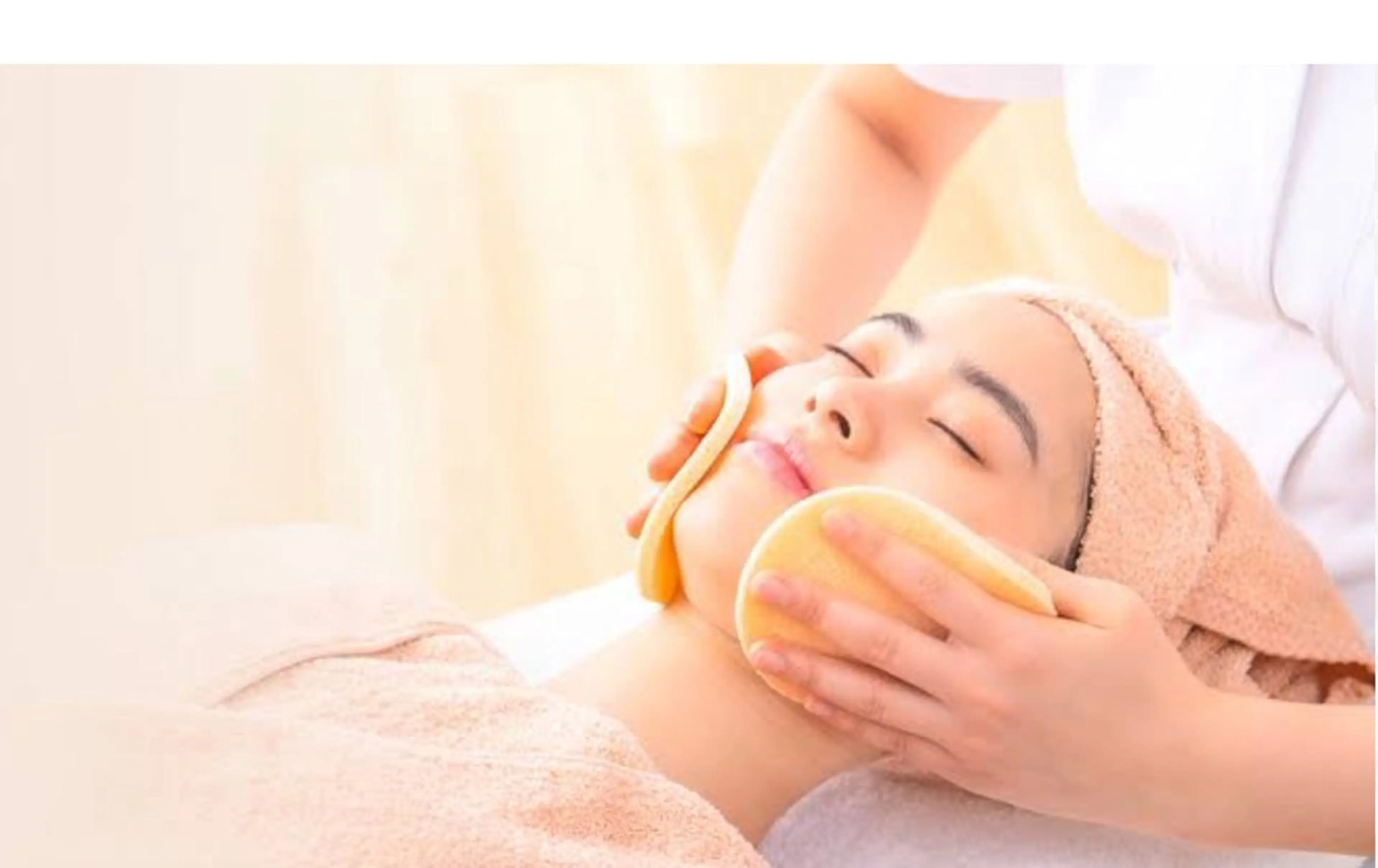 フェイシャルエステヘッドマッサージ付きの写真