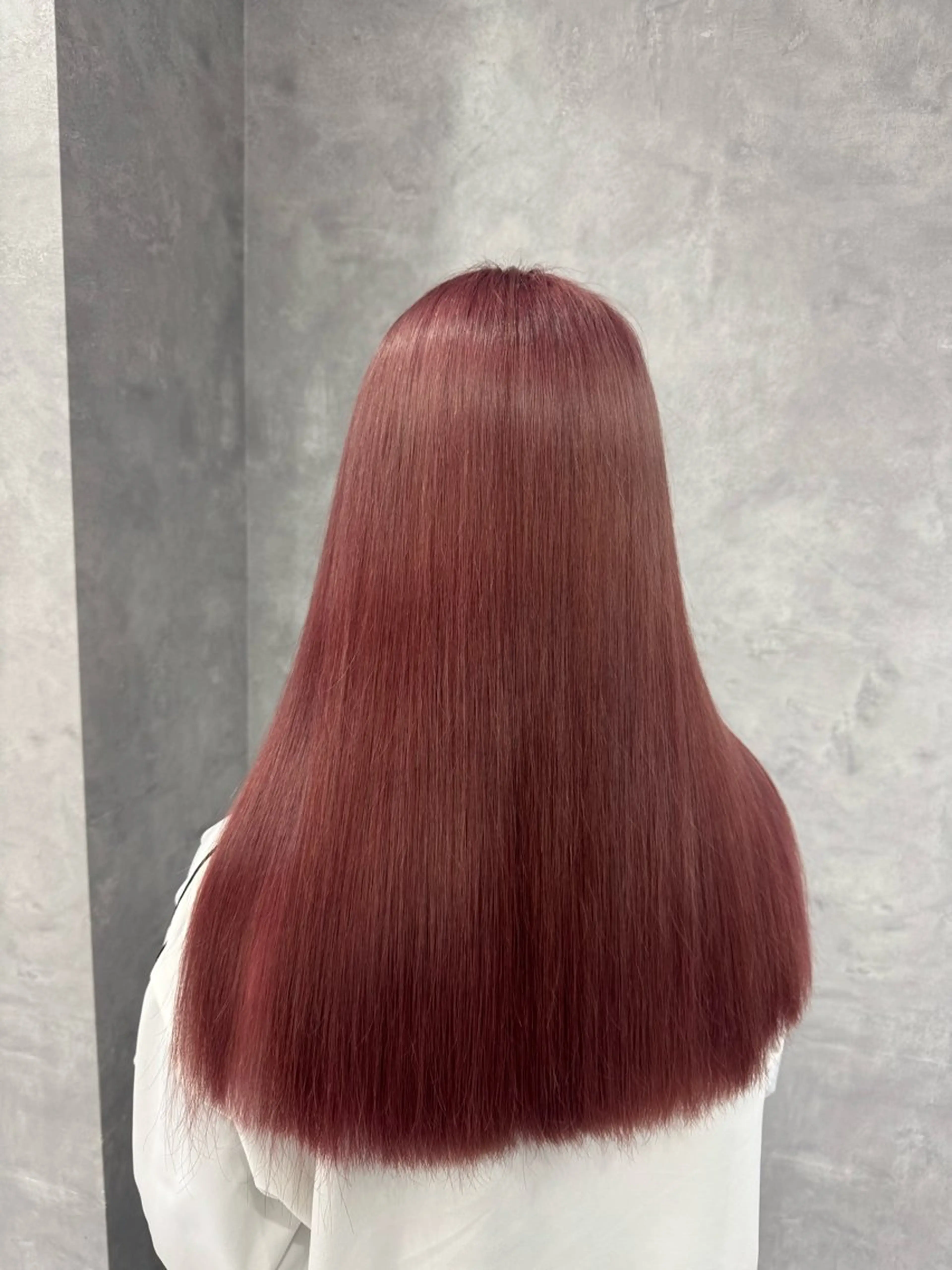 カラー ヘアカラー 石橋 茉桜のヘアスタイル