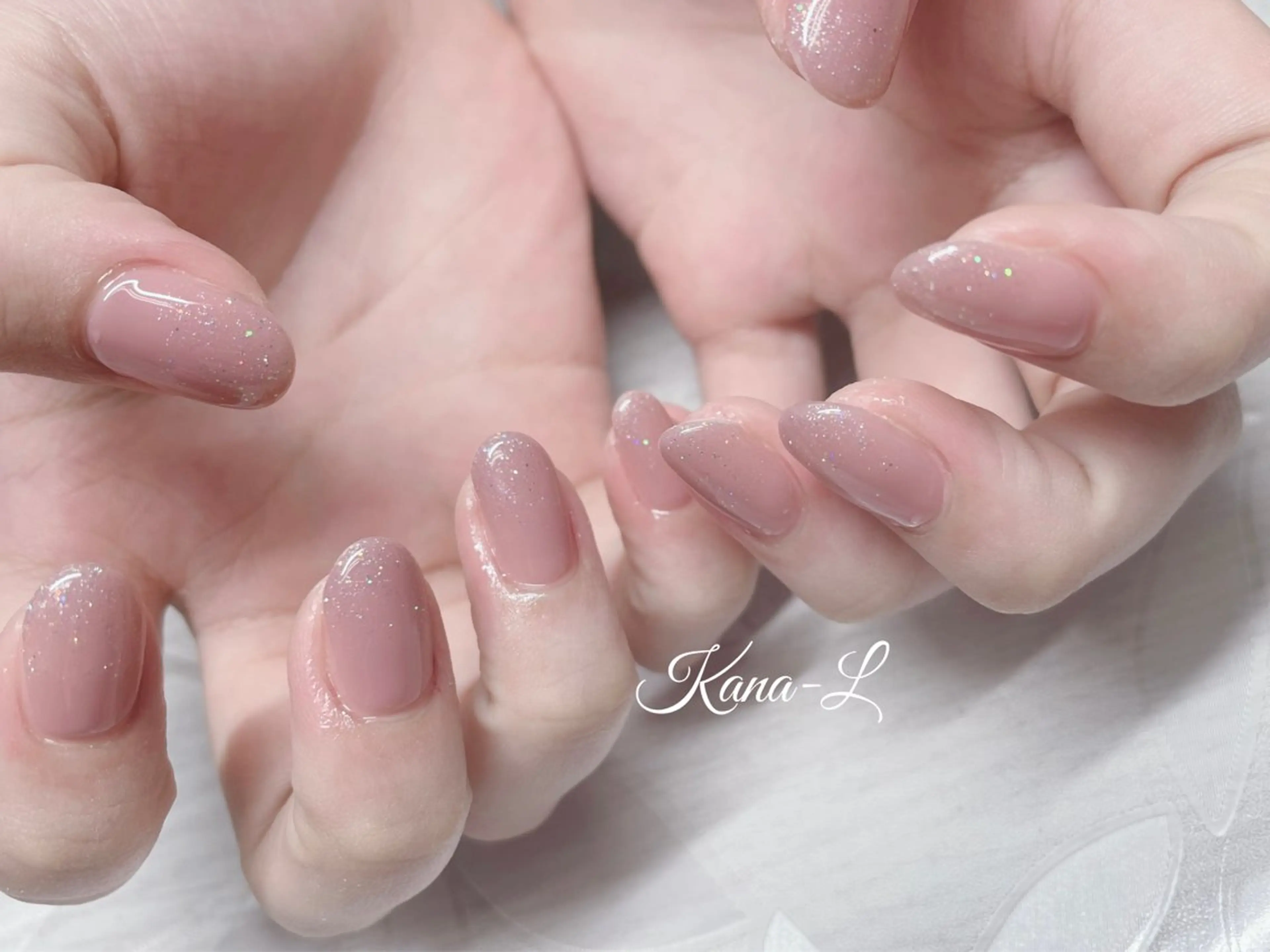 ネイル ジェルネイル 韓国ネイル オフィスネイル パラジェル ワンホンネイル 芦辺 香奈のネイルデザイン