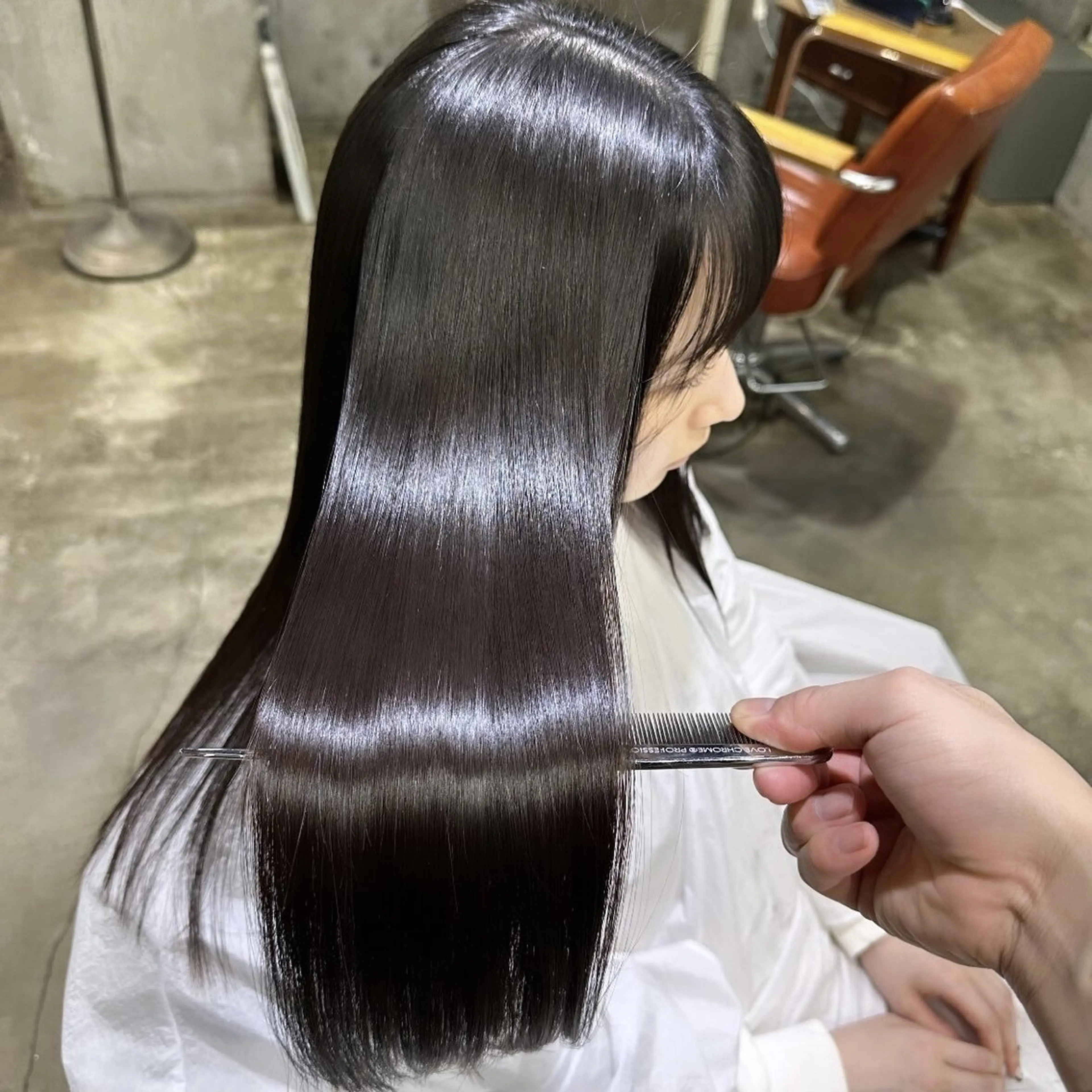 ロング トリートメント 【💎ツヤ髪💎】 ダメージレスカラー✨のヘアスタイル