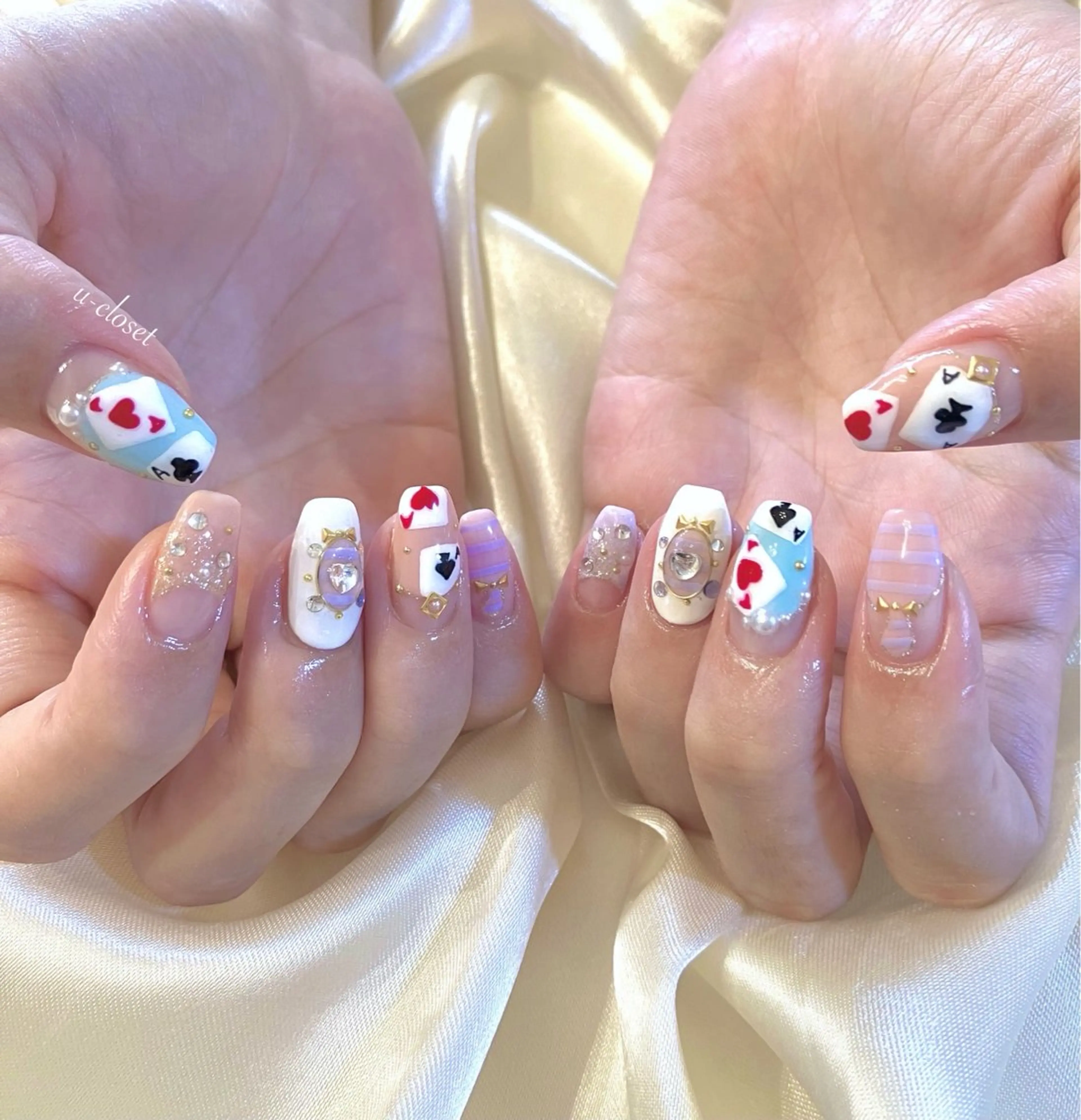 ネイル ハンドネイル u closetのネイルデザイン