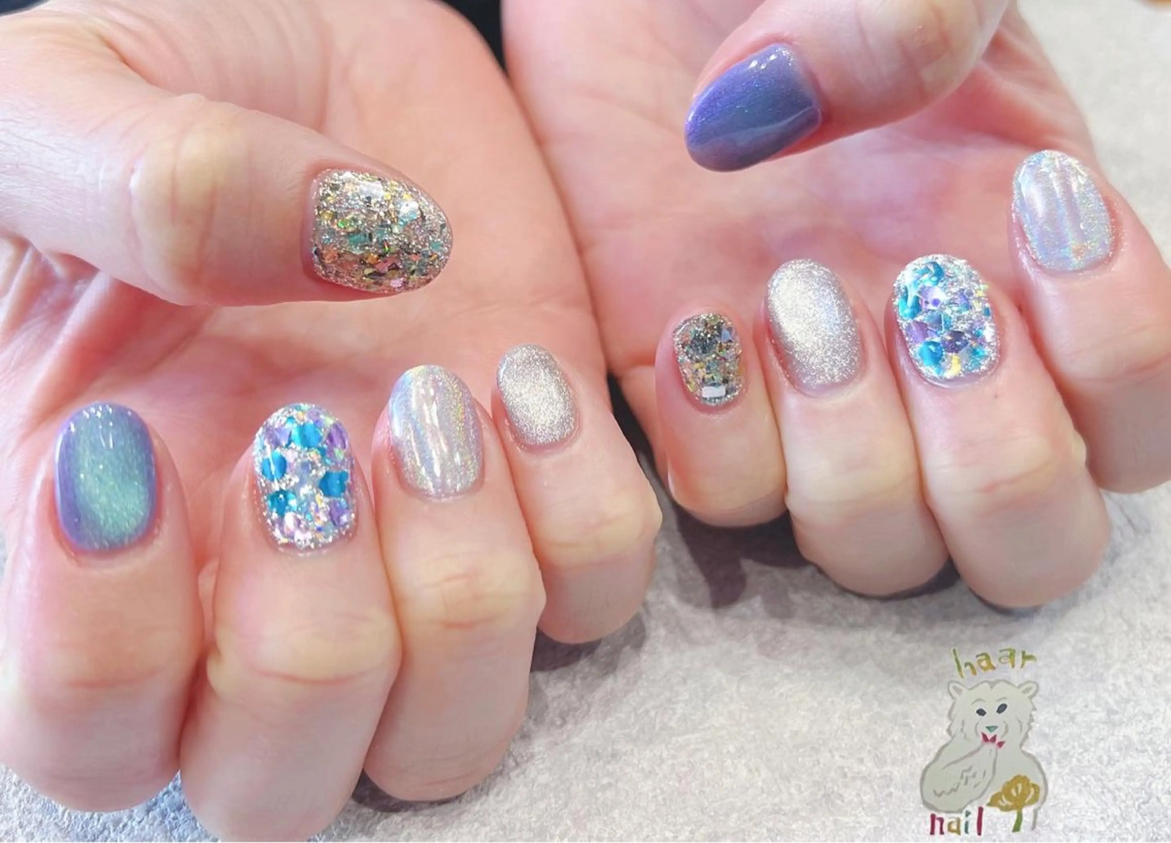 ネイル ハンドネイル 深田 加代のネイルデザイン