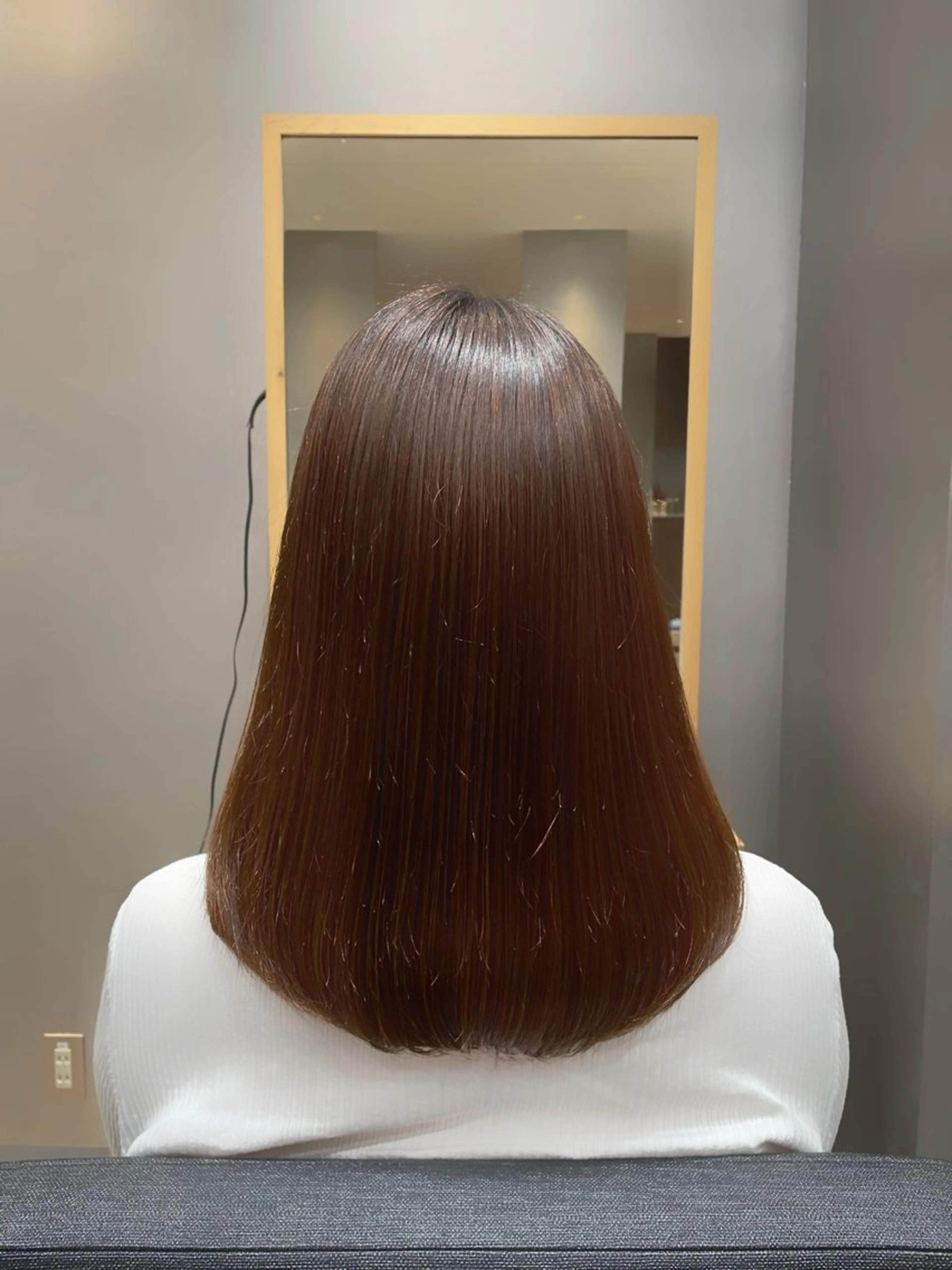 ミディアム inity　杉本 美羽のヘアスタイル