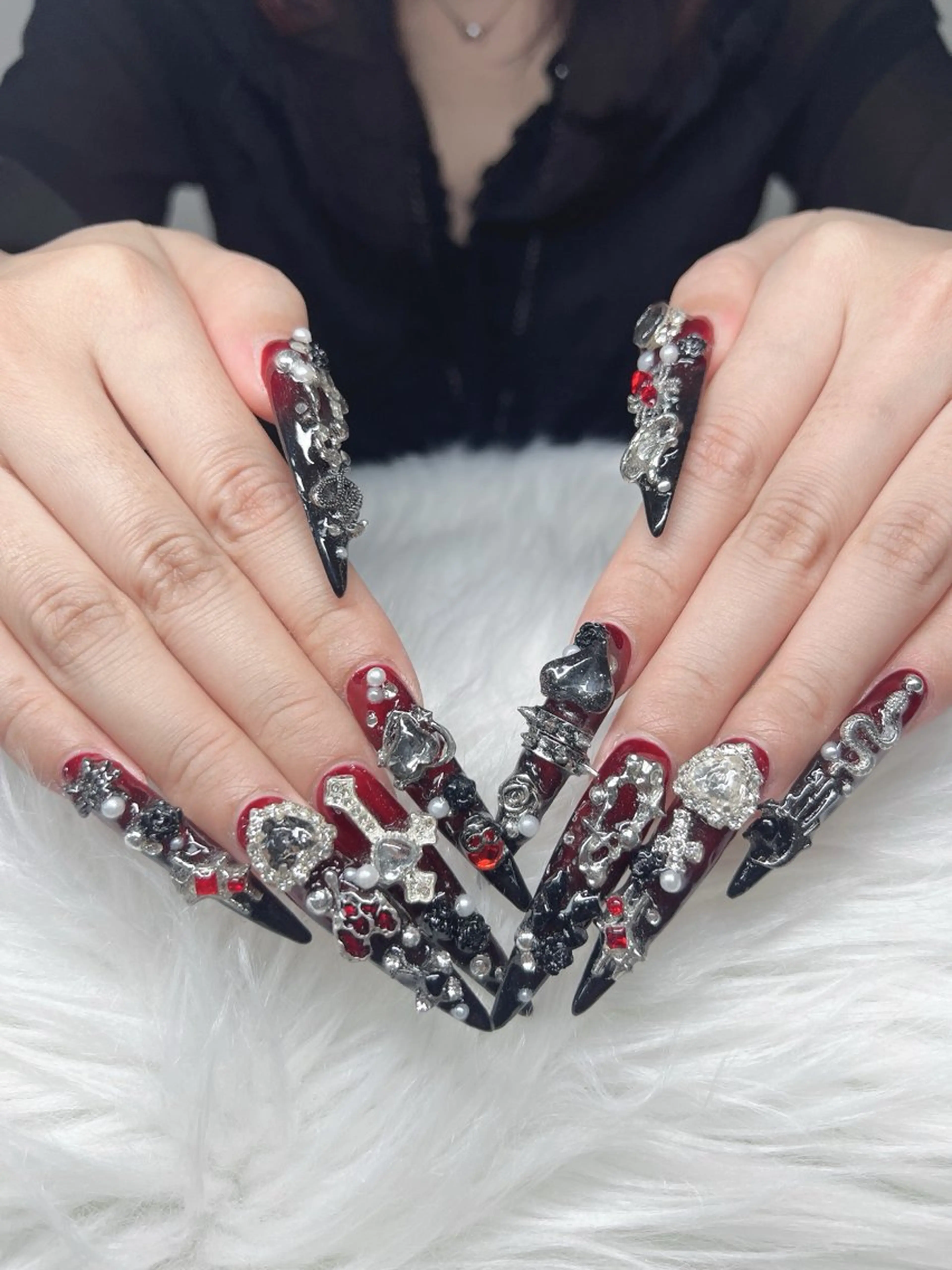 ネイル ハンドネイル Lee Nails チップ長さだし専門店のネイルデザイン