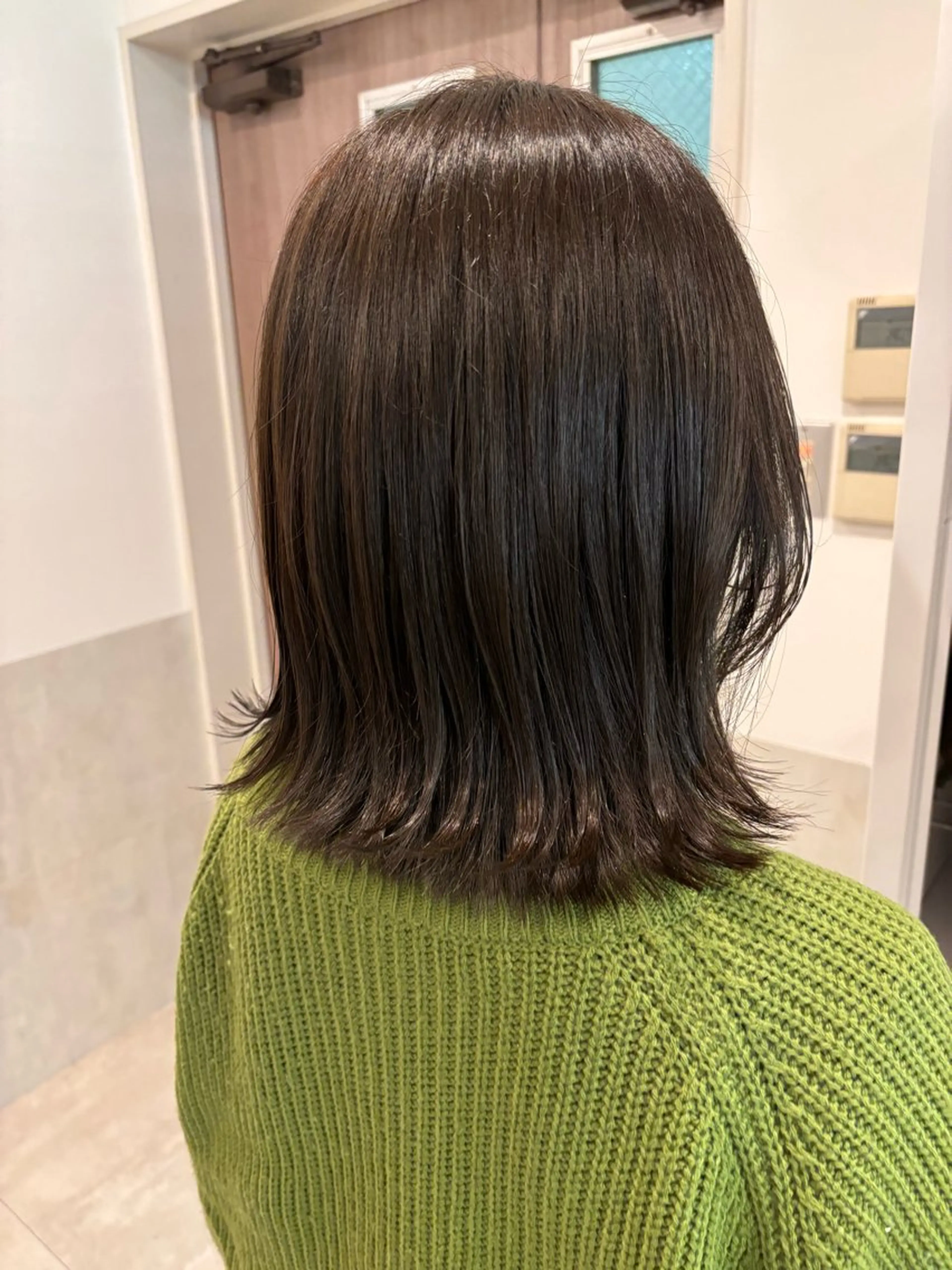 ミディアム カラー 朝楽スタイル🌼 千晶のヘアスタイル