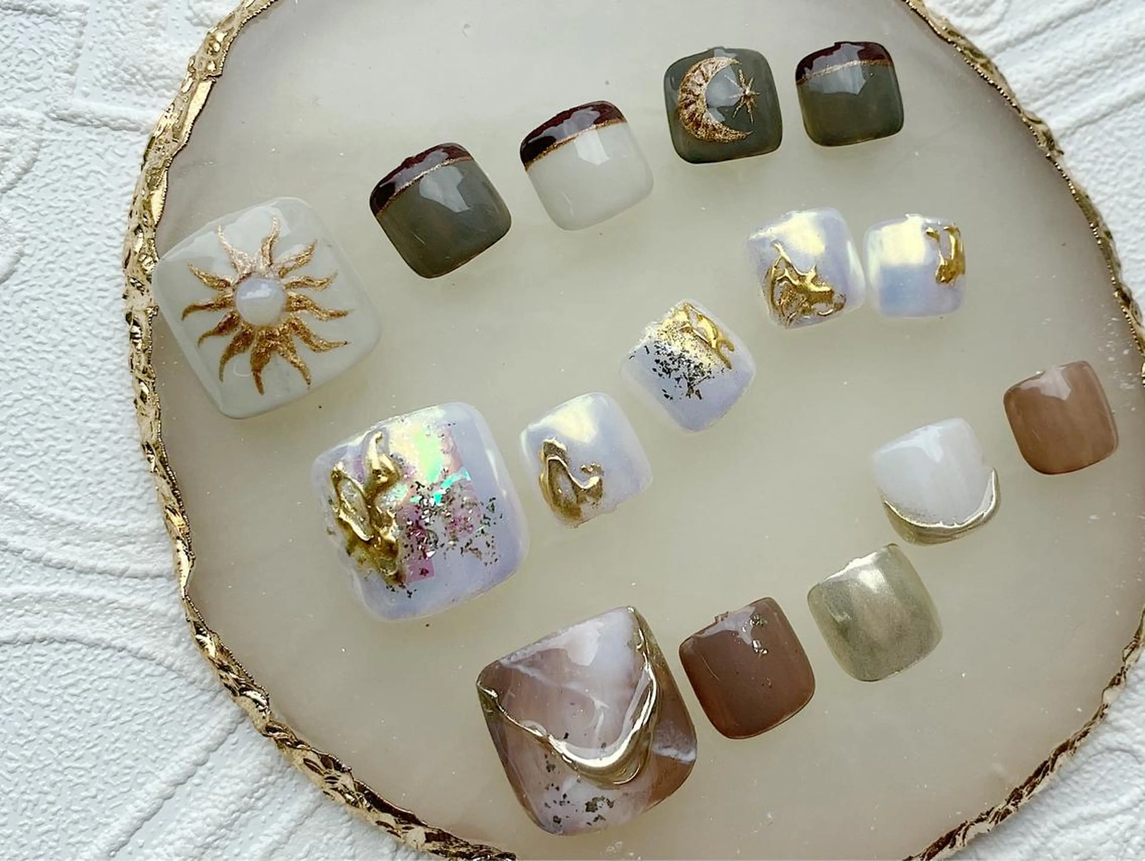 ネイル フットネイル ハンドネイル フットネイル GRANDE大須 栄/店長 aki🌙のネイルデザイン