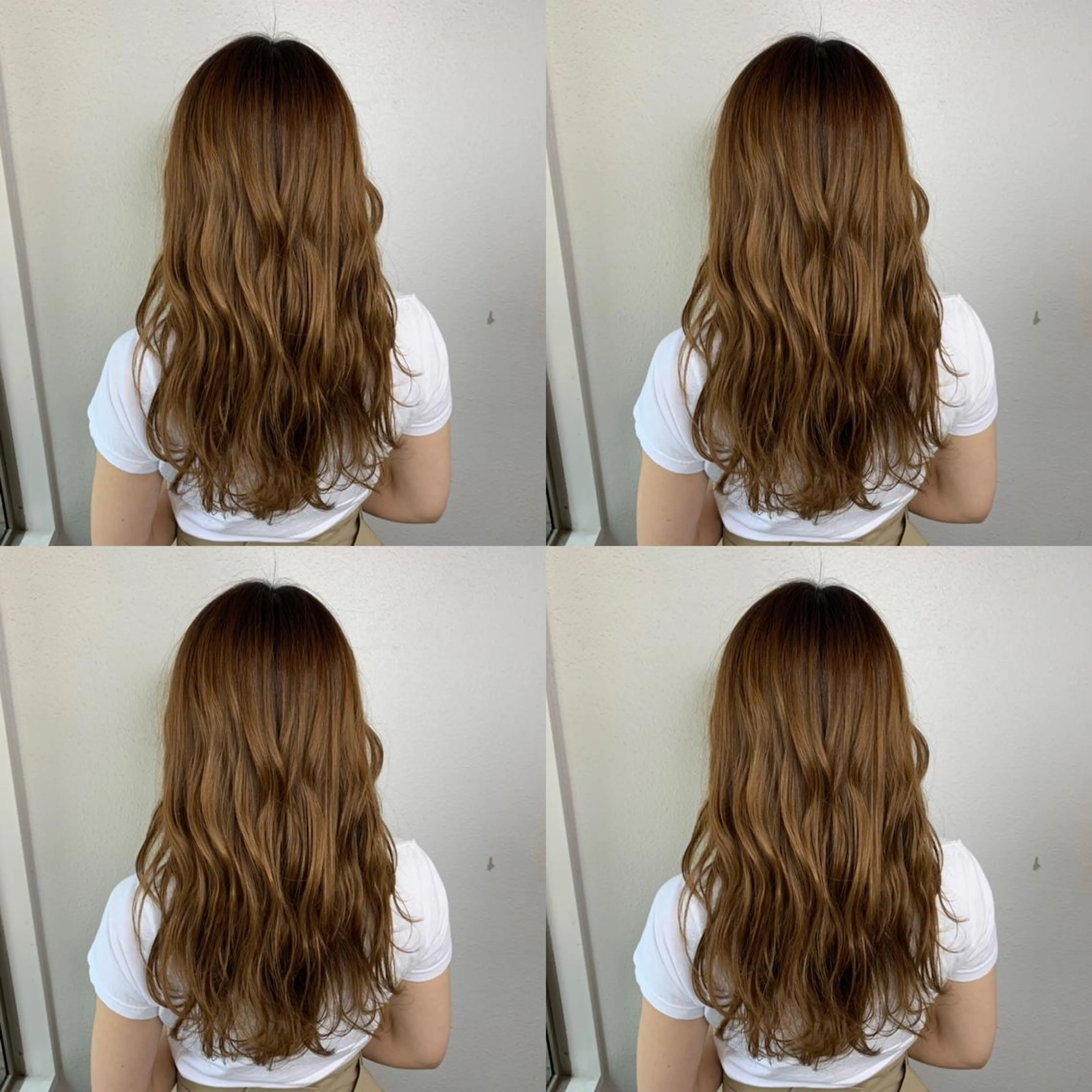 セミロング カラー ベージュカラー 似合わせ/ブリーチ カラー.岡田友仁のヘアスタイル