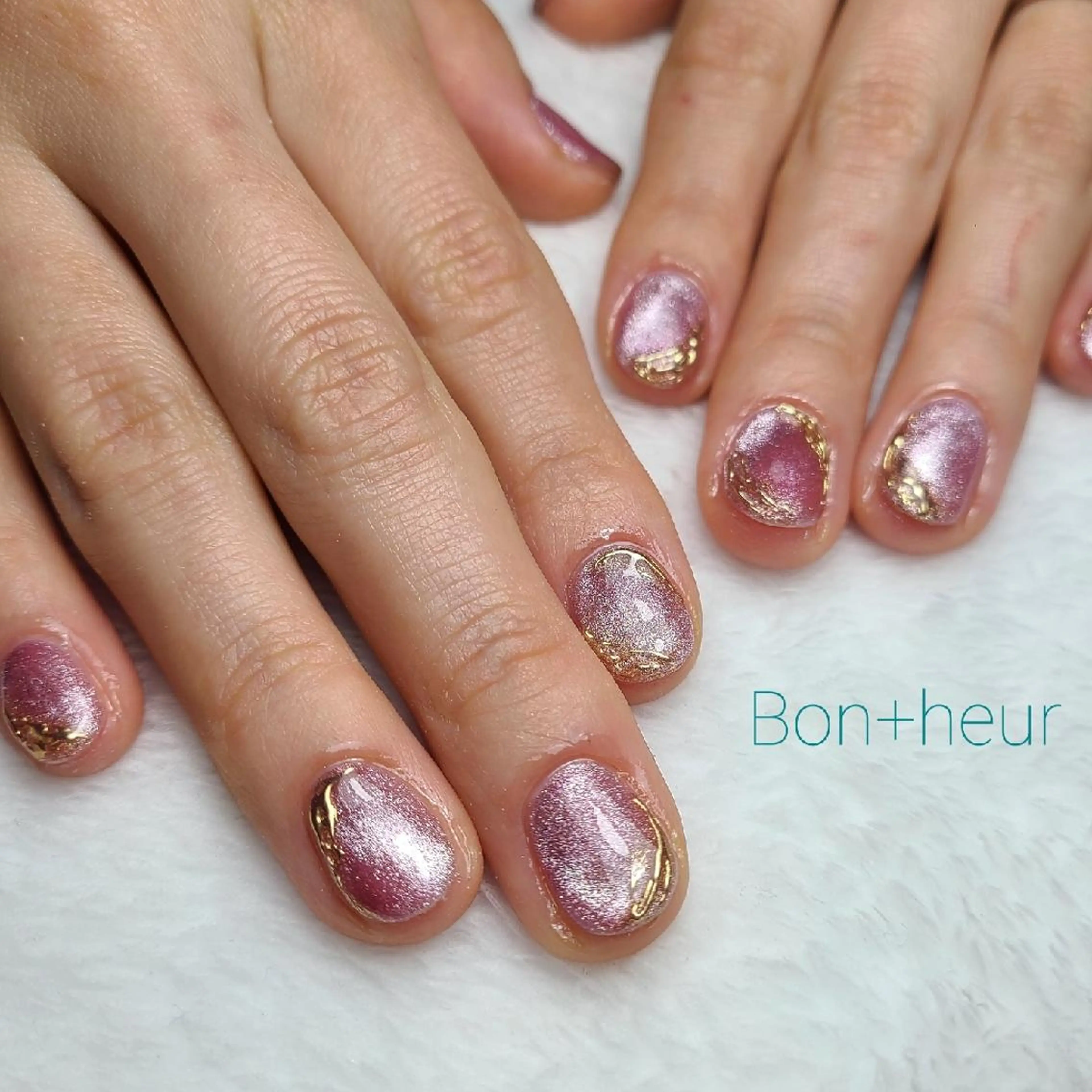 ネイル クリアネイル ジェルネイル マグネットネイル ミラーネイル ワンカラーネイル ハンドネイル 宮口 紗子のネイルデザイン