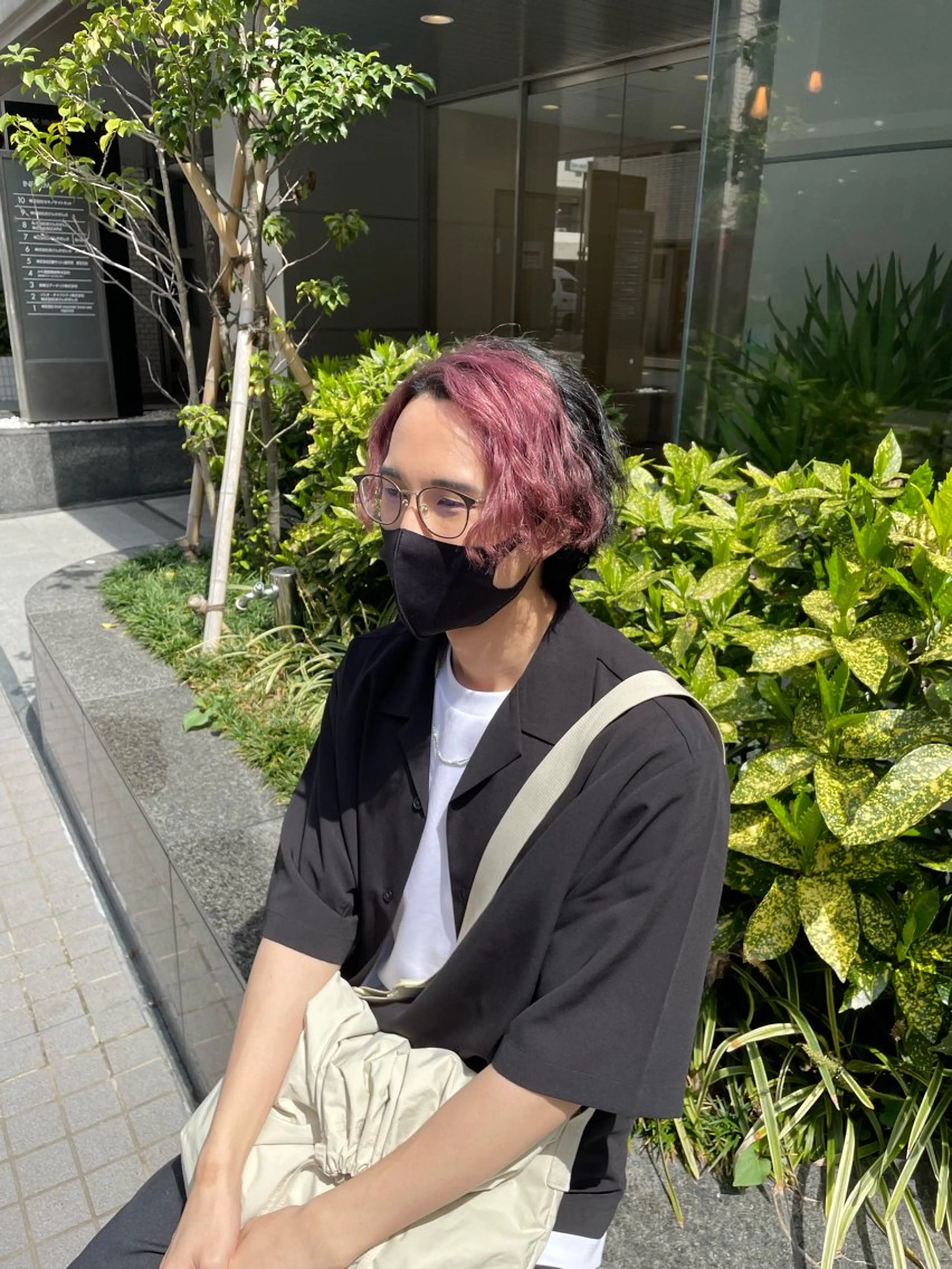 ショート ハイトーン/ボブ /Riimooaのヘアスタイル